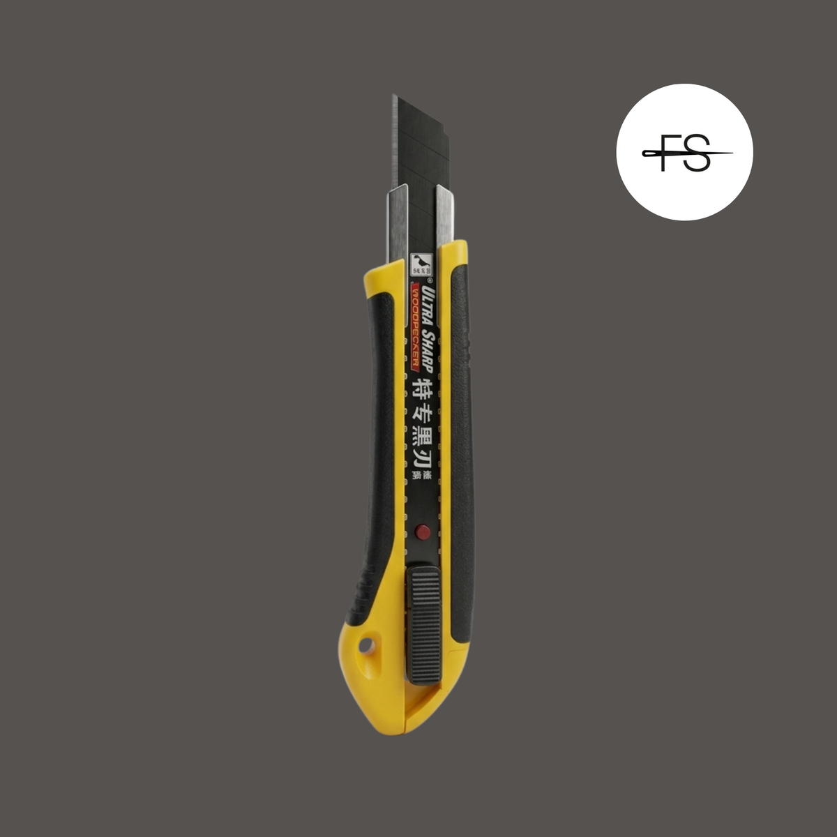 Plastic snap off Blade Woodpecker Knife