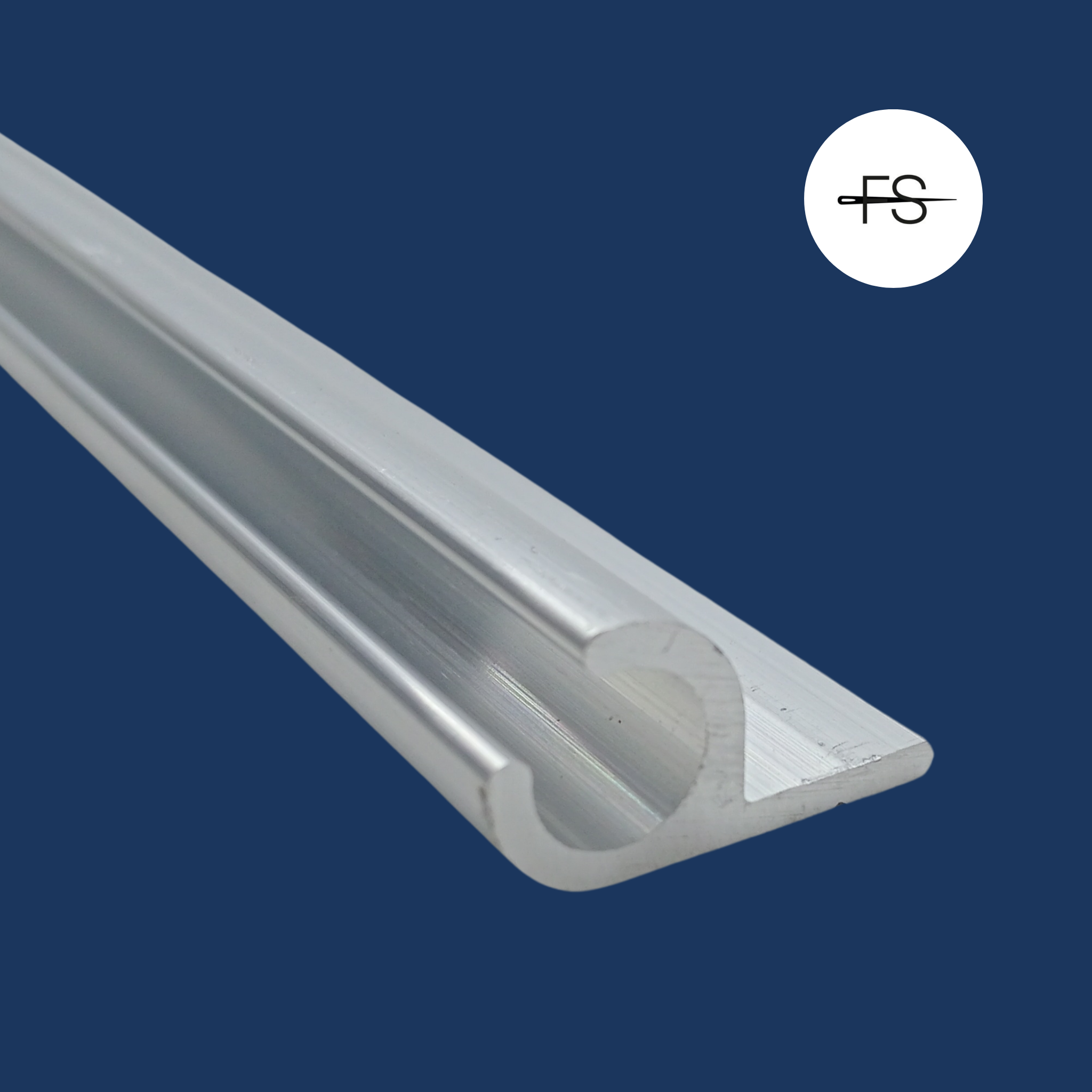 Aluminium rope rail