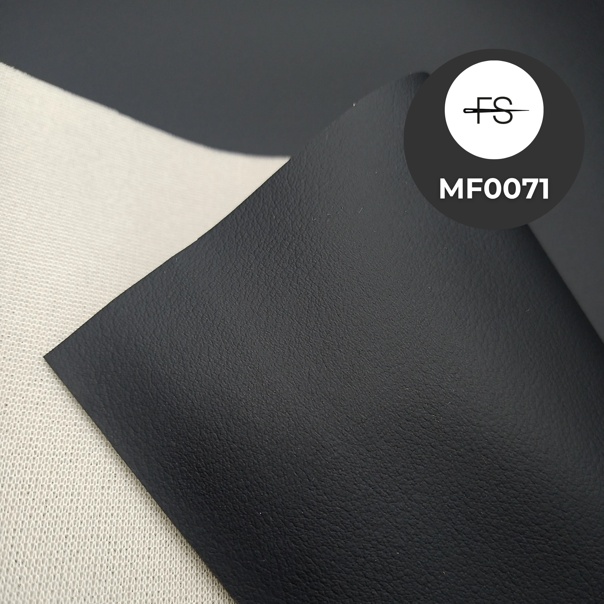 Vinyl Motor fabric with a sponge/foam backing