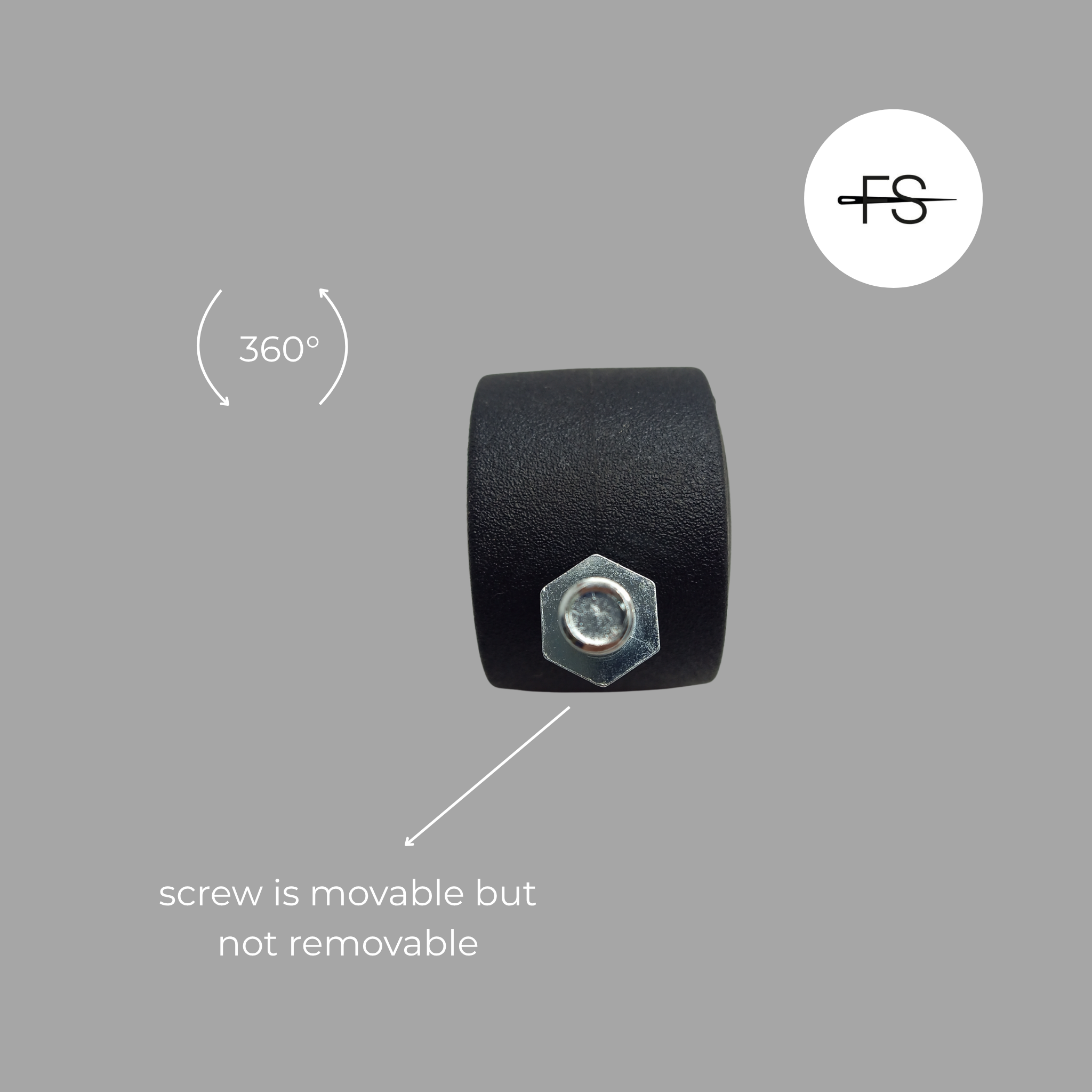 Castor wheel swivel: 2