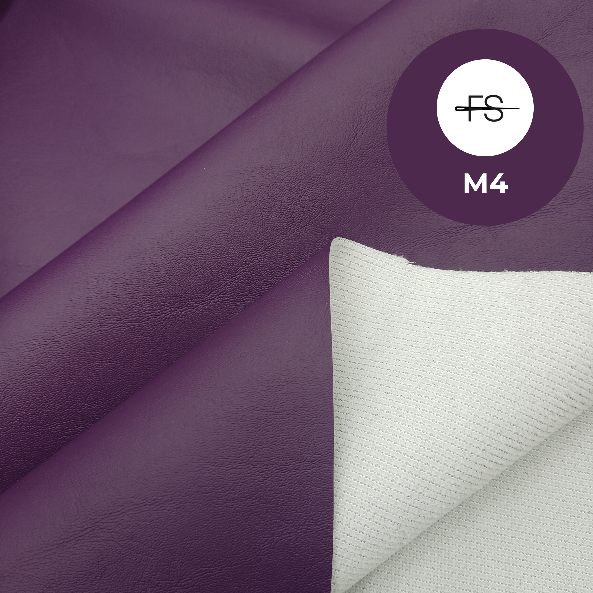 Purple waterproof marine vinyl