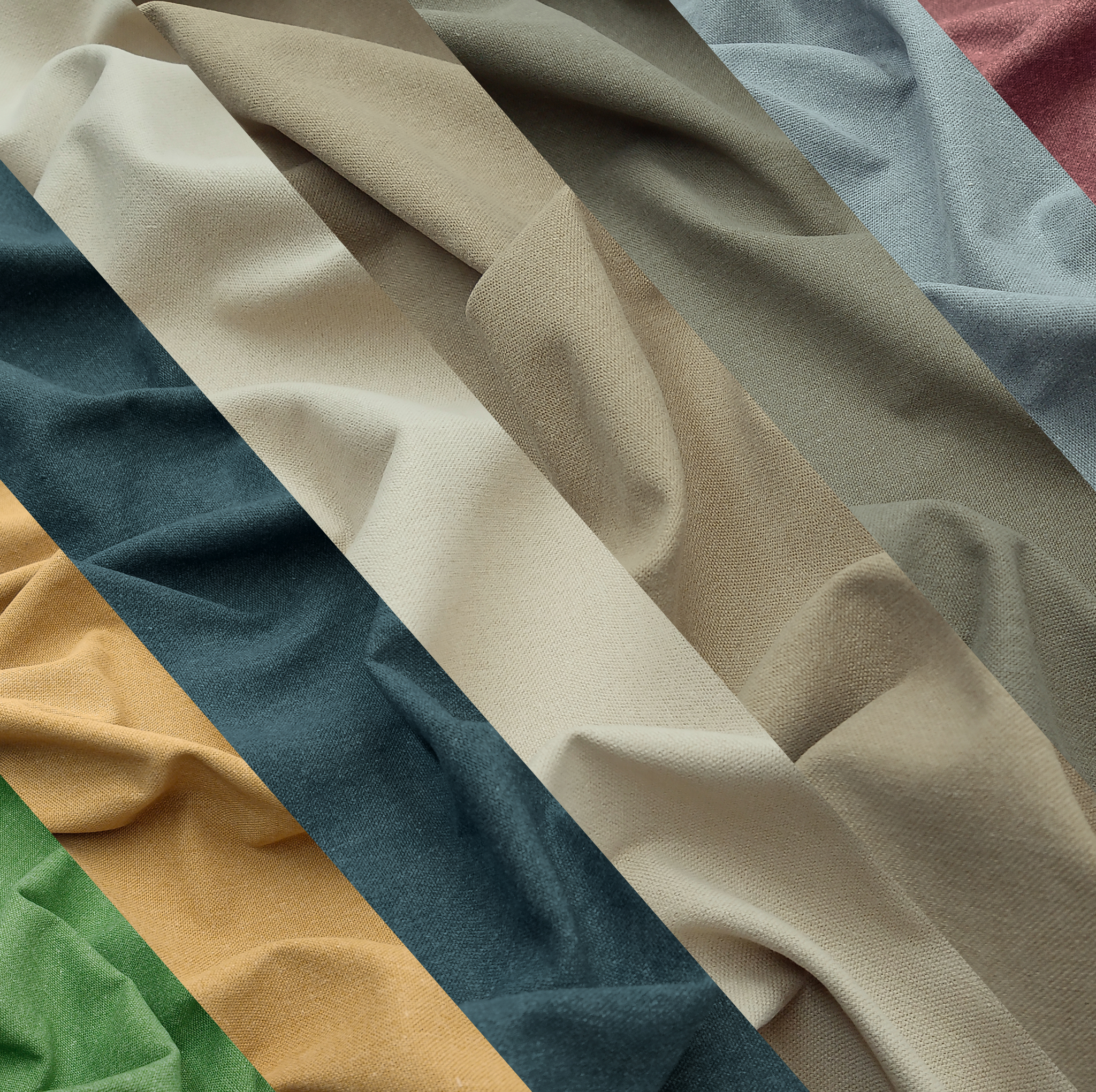 Upholstery fabric: Perfect plain