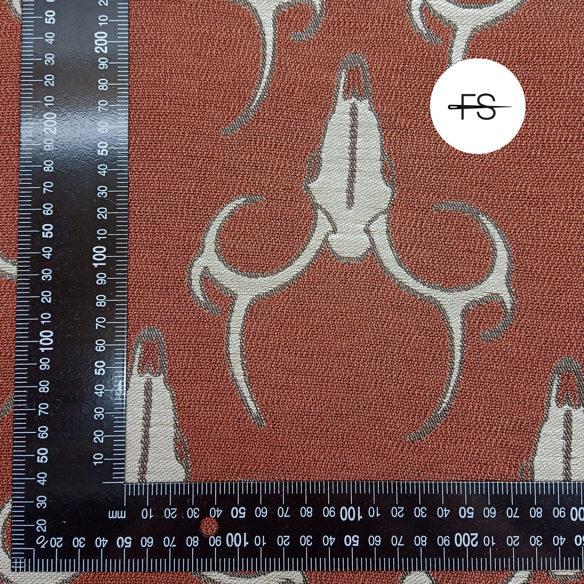 Upholstery fabric : Safari Buck head