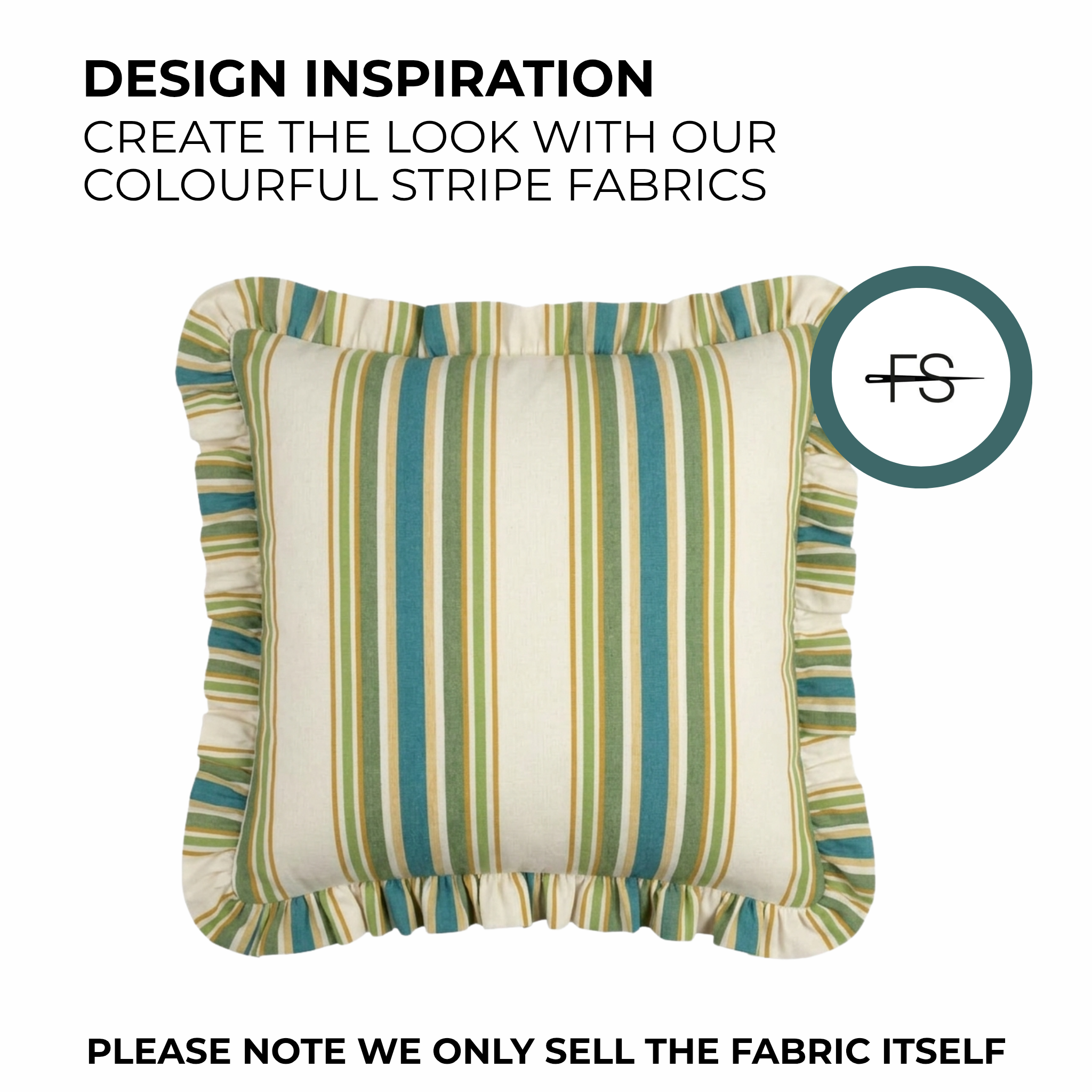 Upholstery fabric: Colourful stripes