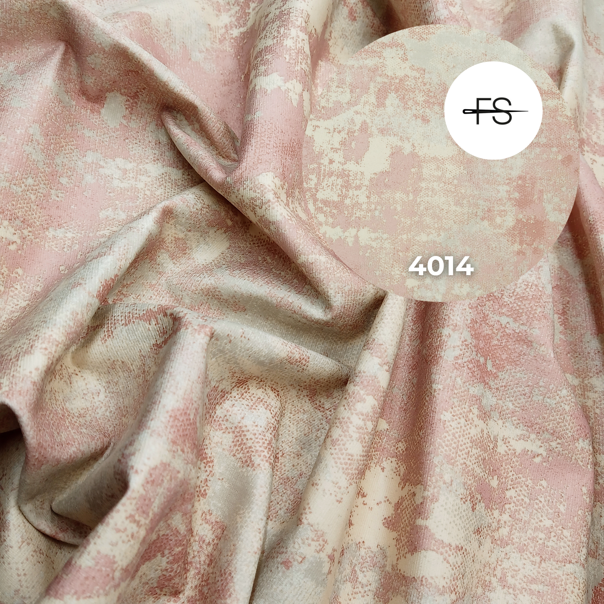 Upholstery fabric: Abstract tie dye