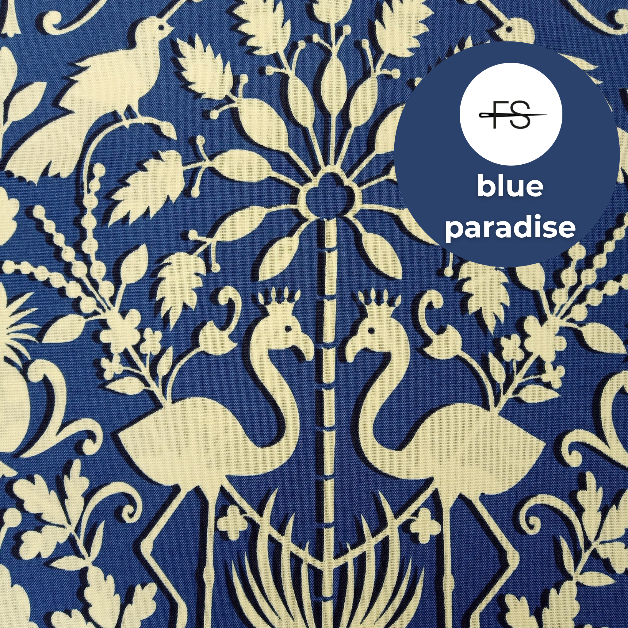 Fabric Table cloth: Blue Paradise