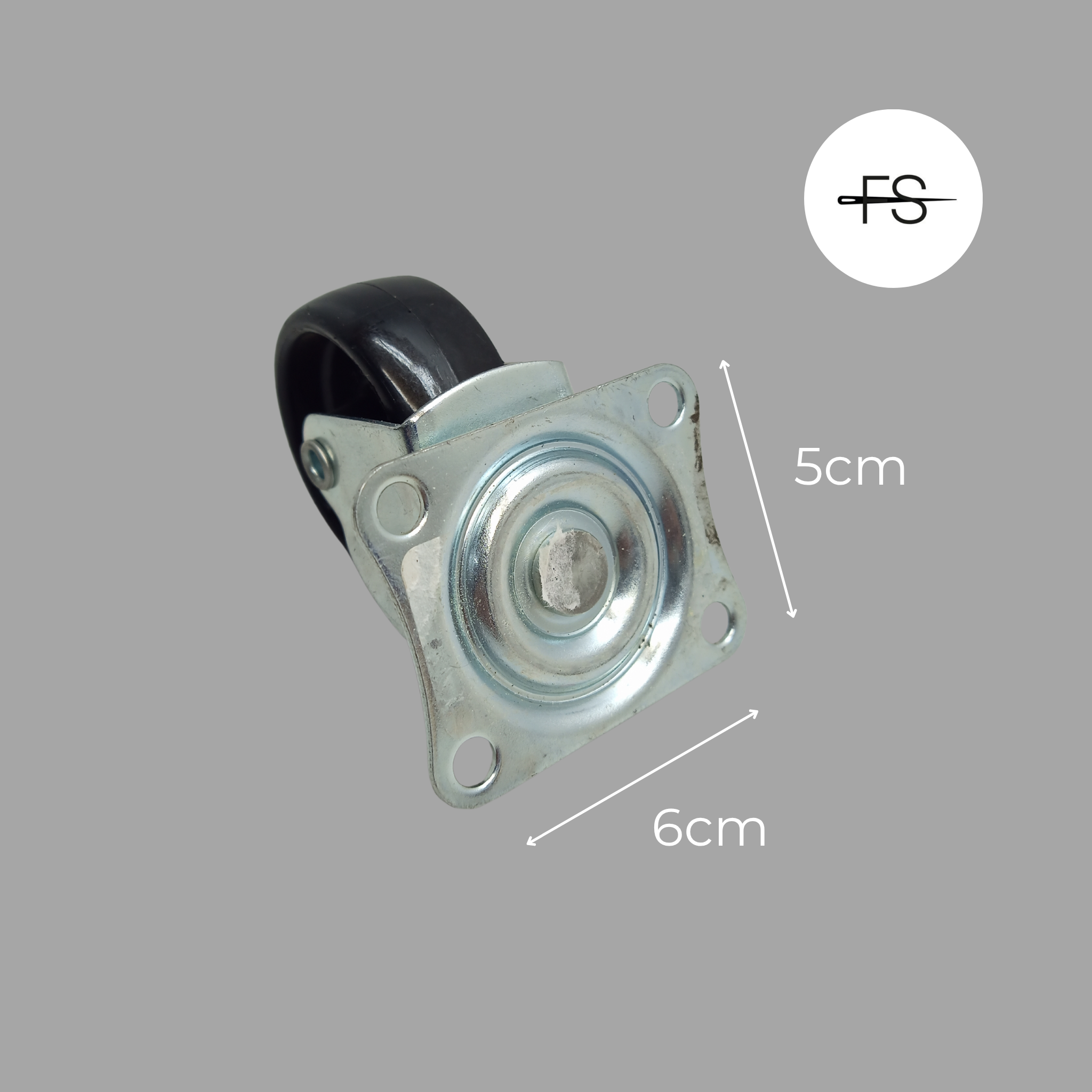 Castor wheel swivel: 1