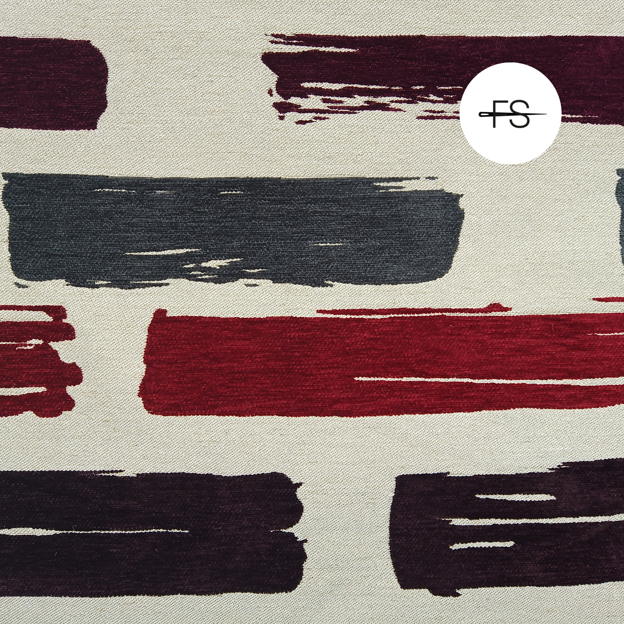 Upholstery fabric : Brushstroke