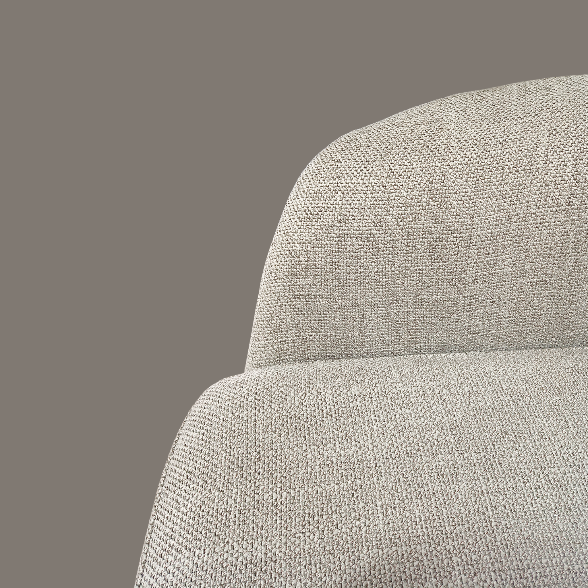 Beige Grey Armchair
