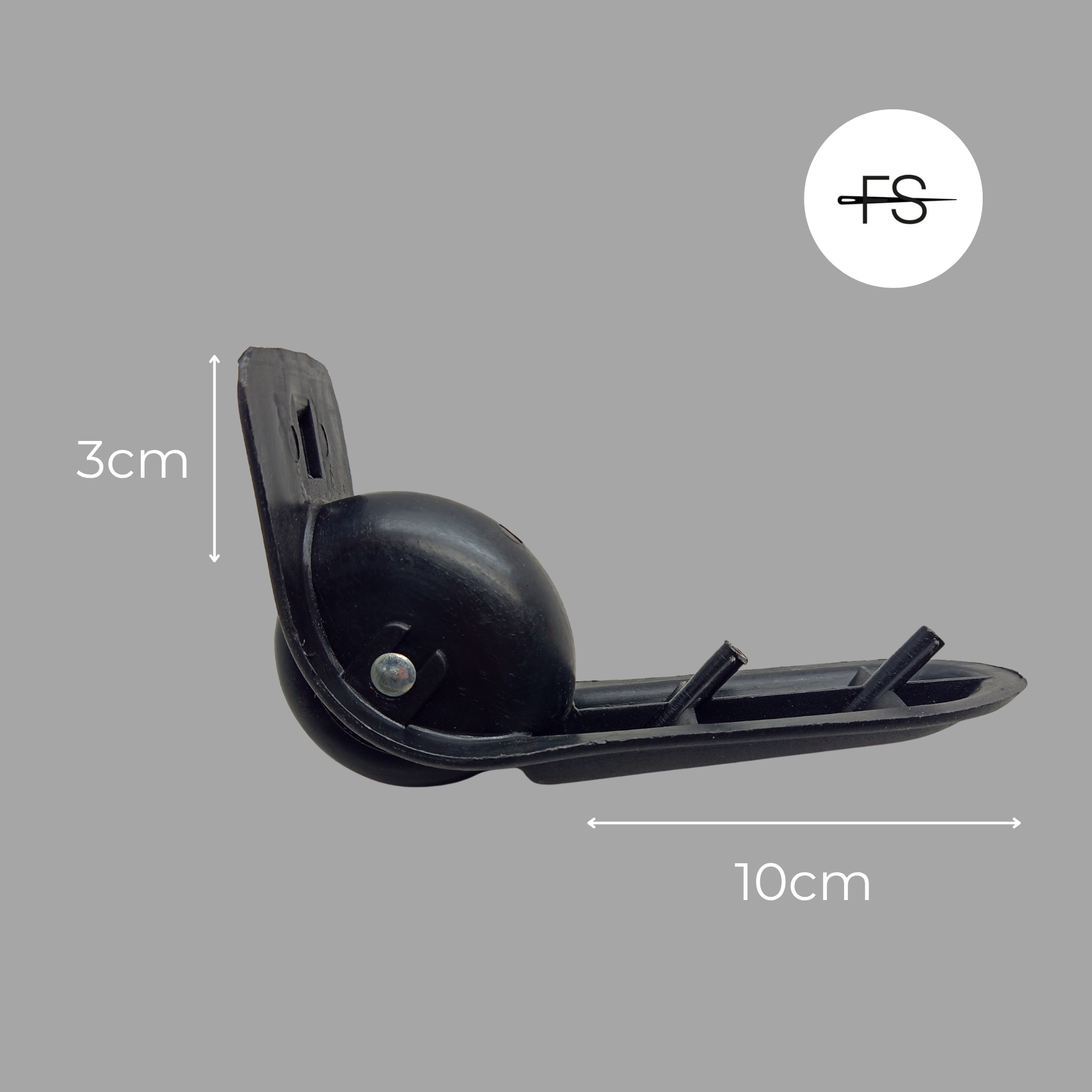 Plastic wheel leg: 2