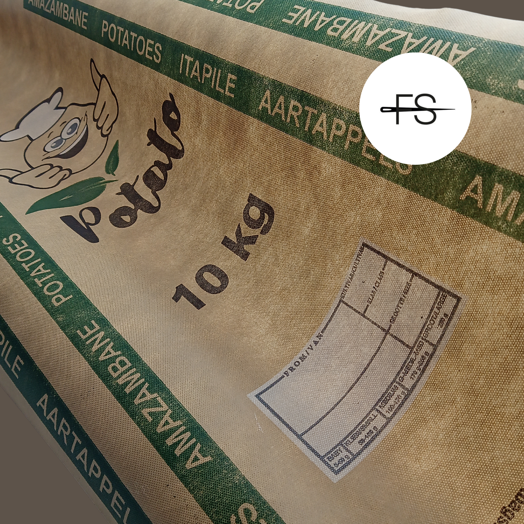 Potato Calico 1.7m width