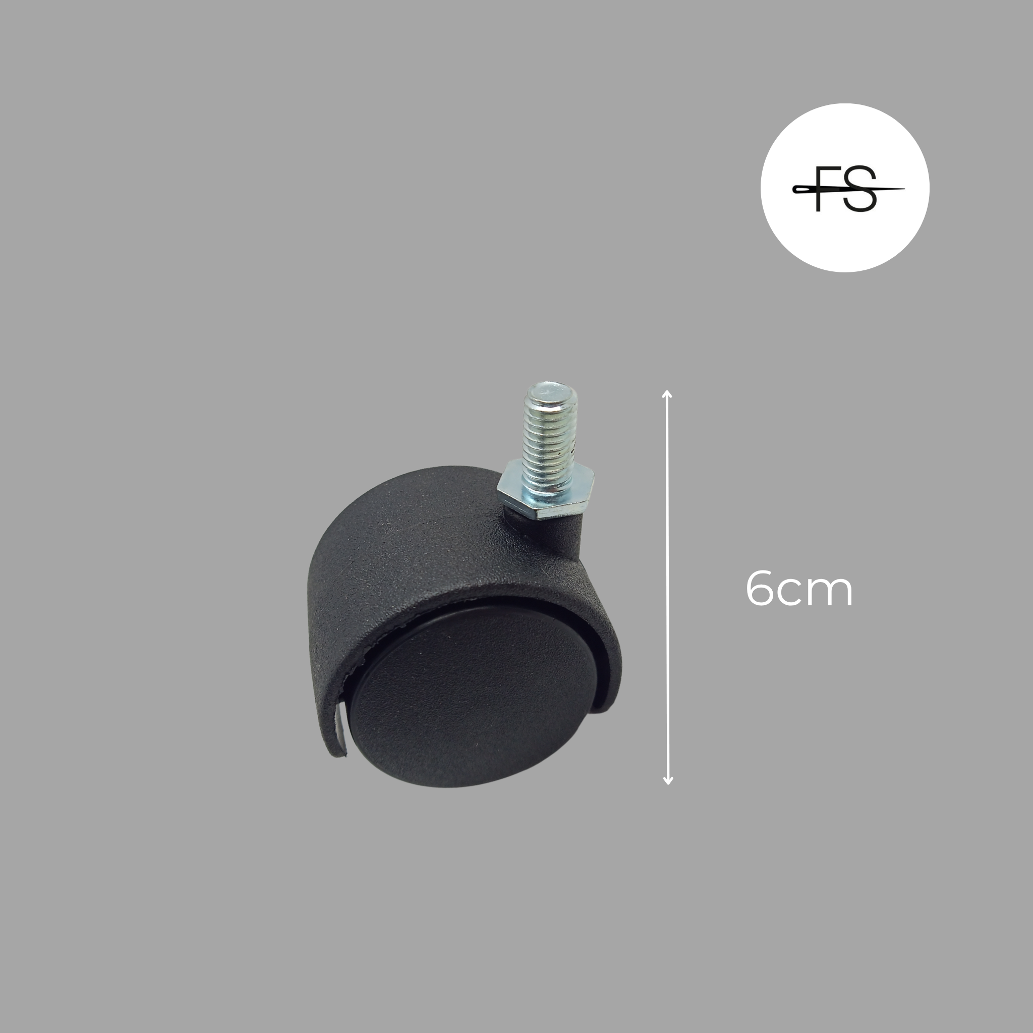 Castor wheel swivel: 2