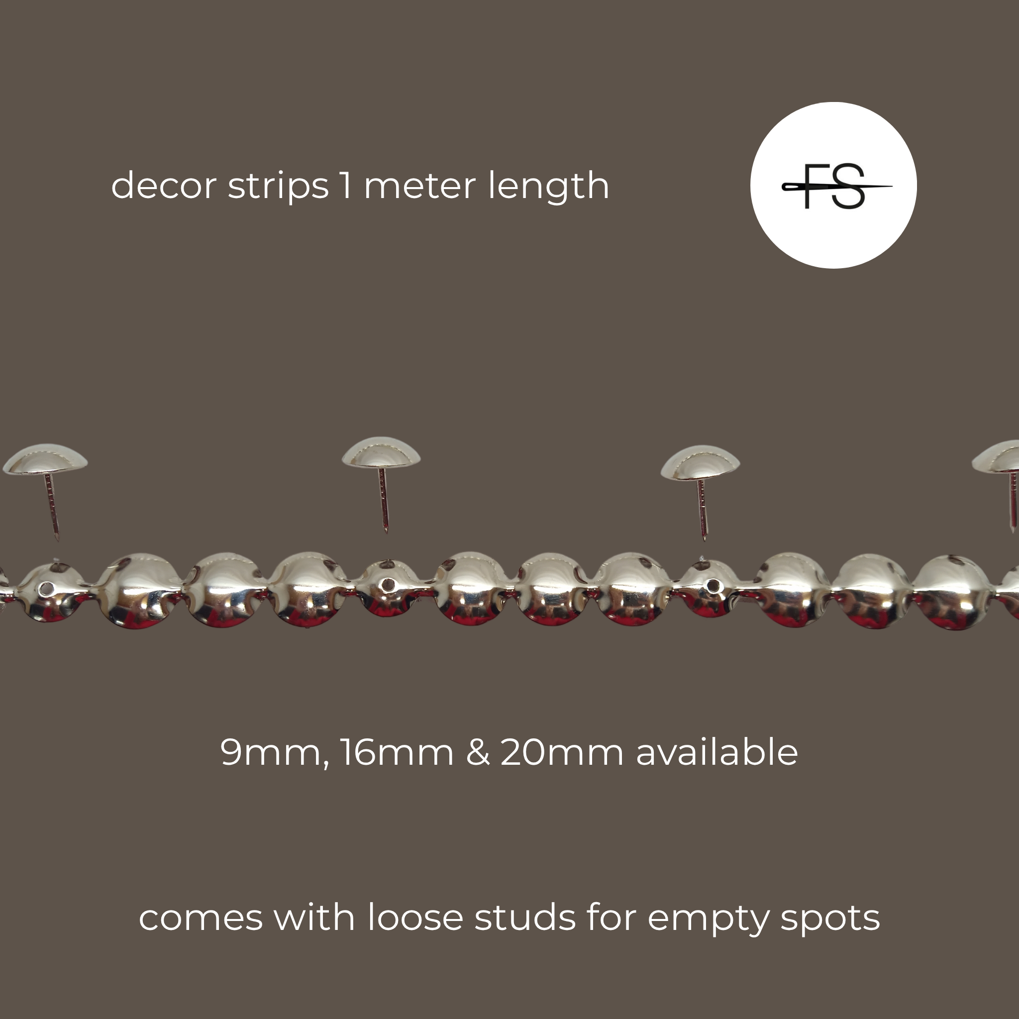 Decor strips and studs