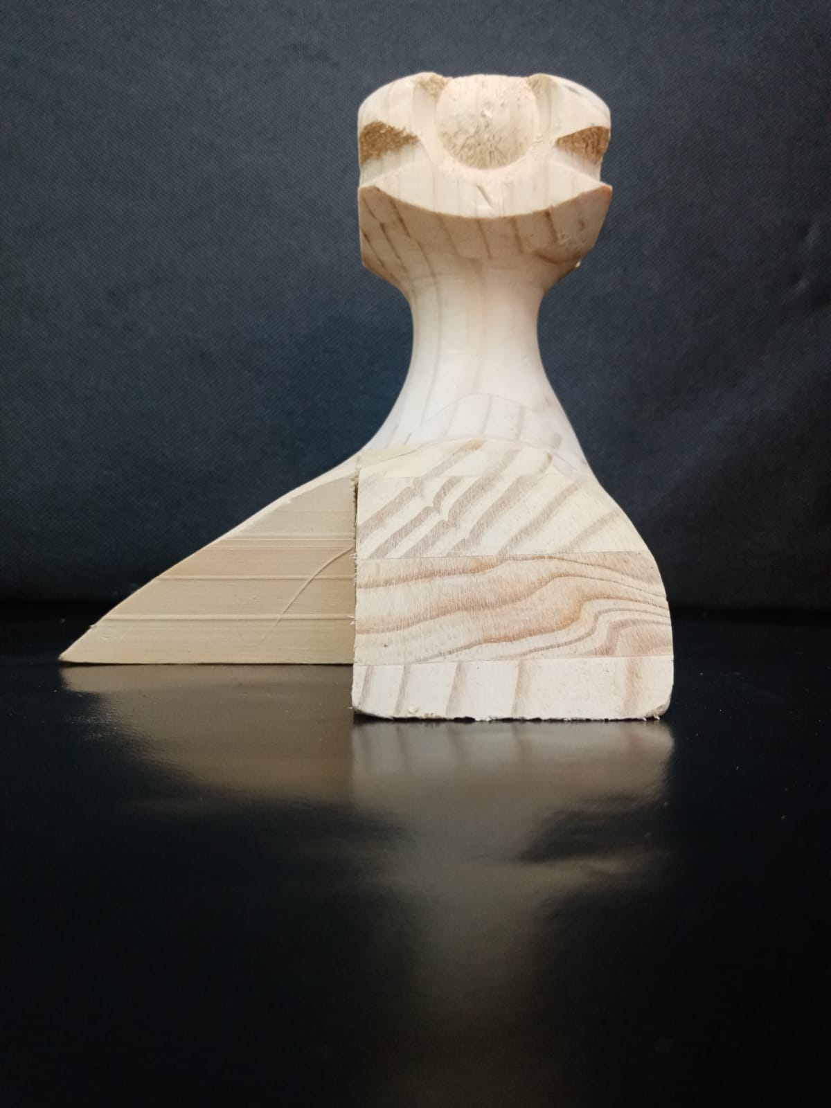 Wooden Leg - Ball and Claw small - Furniture Leg