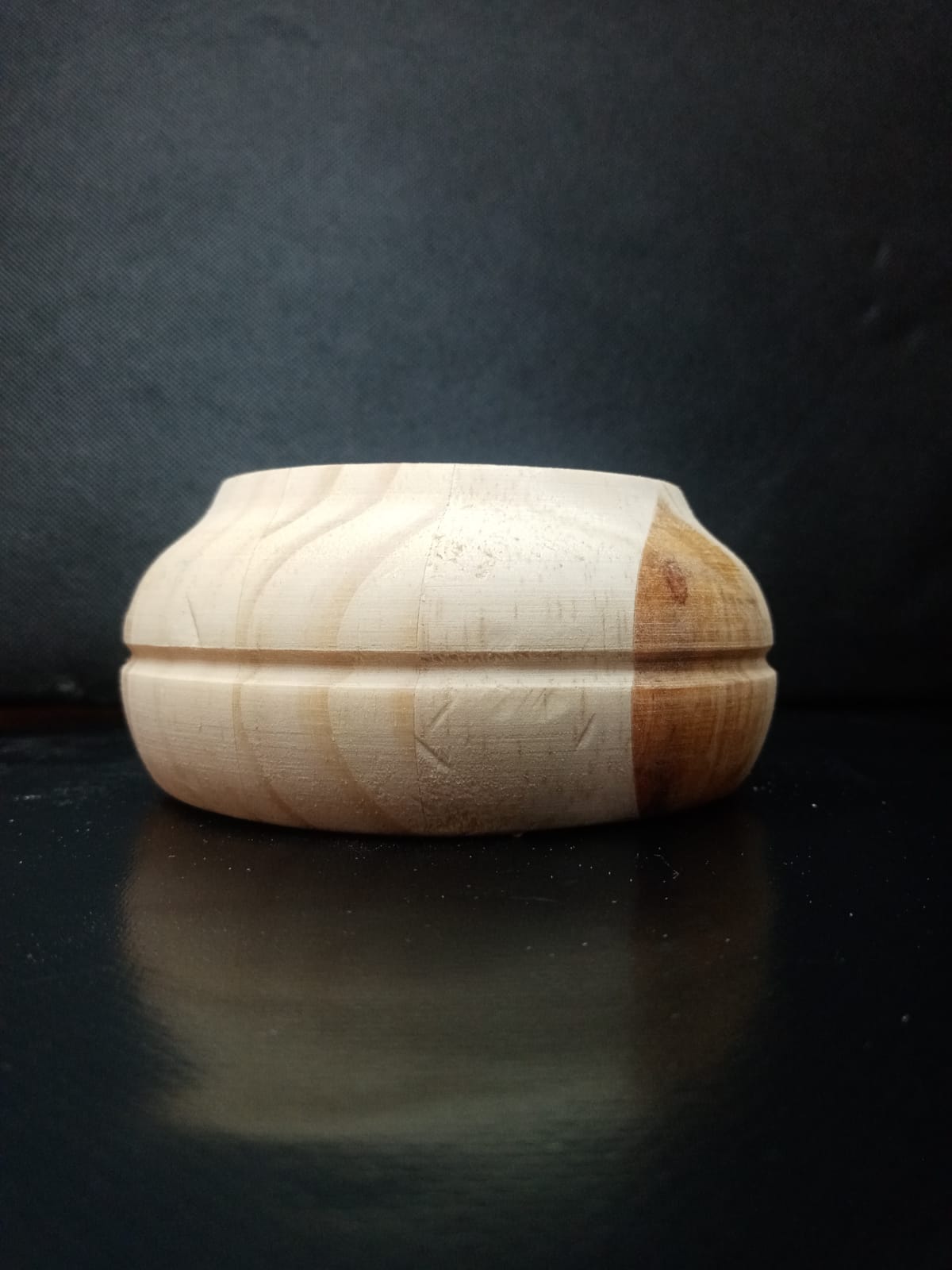 Wooden Leg - Double Rim Bun   - Furniture Leg