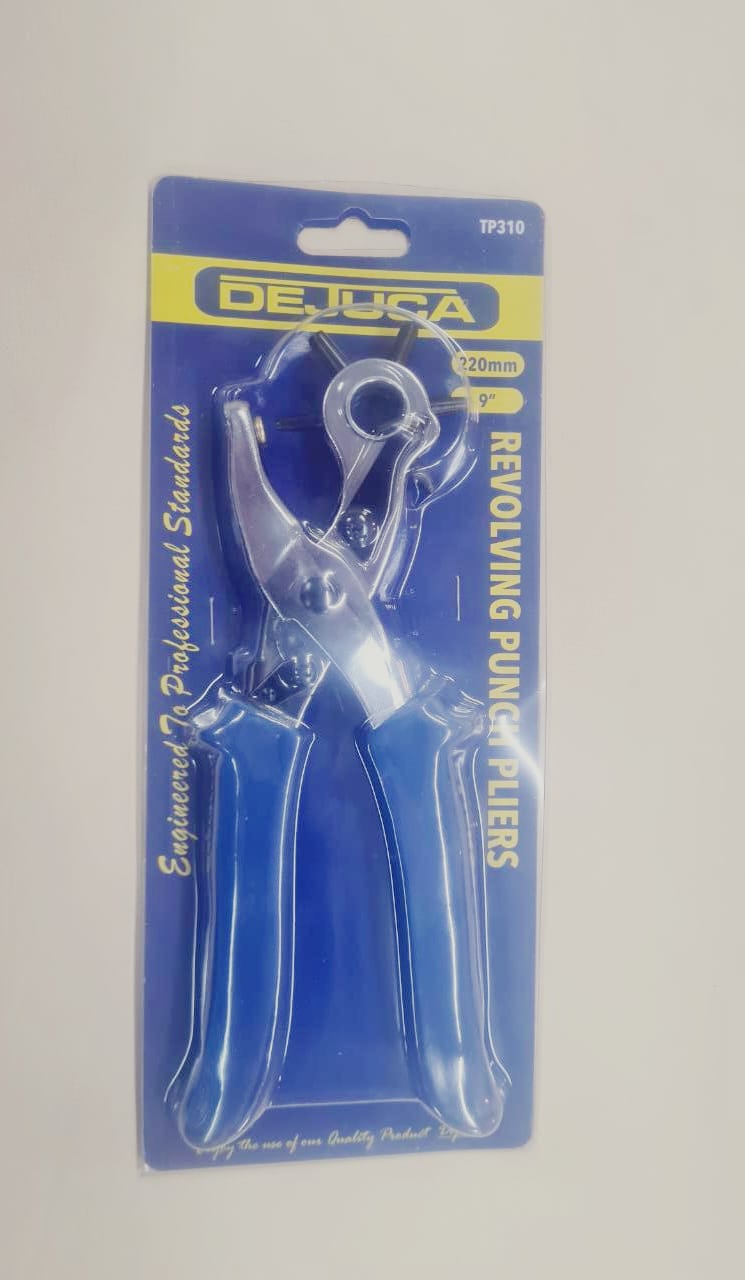 Revolving Punch Pliers - DeJuca 220mm 9" TP310