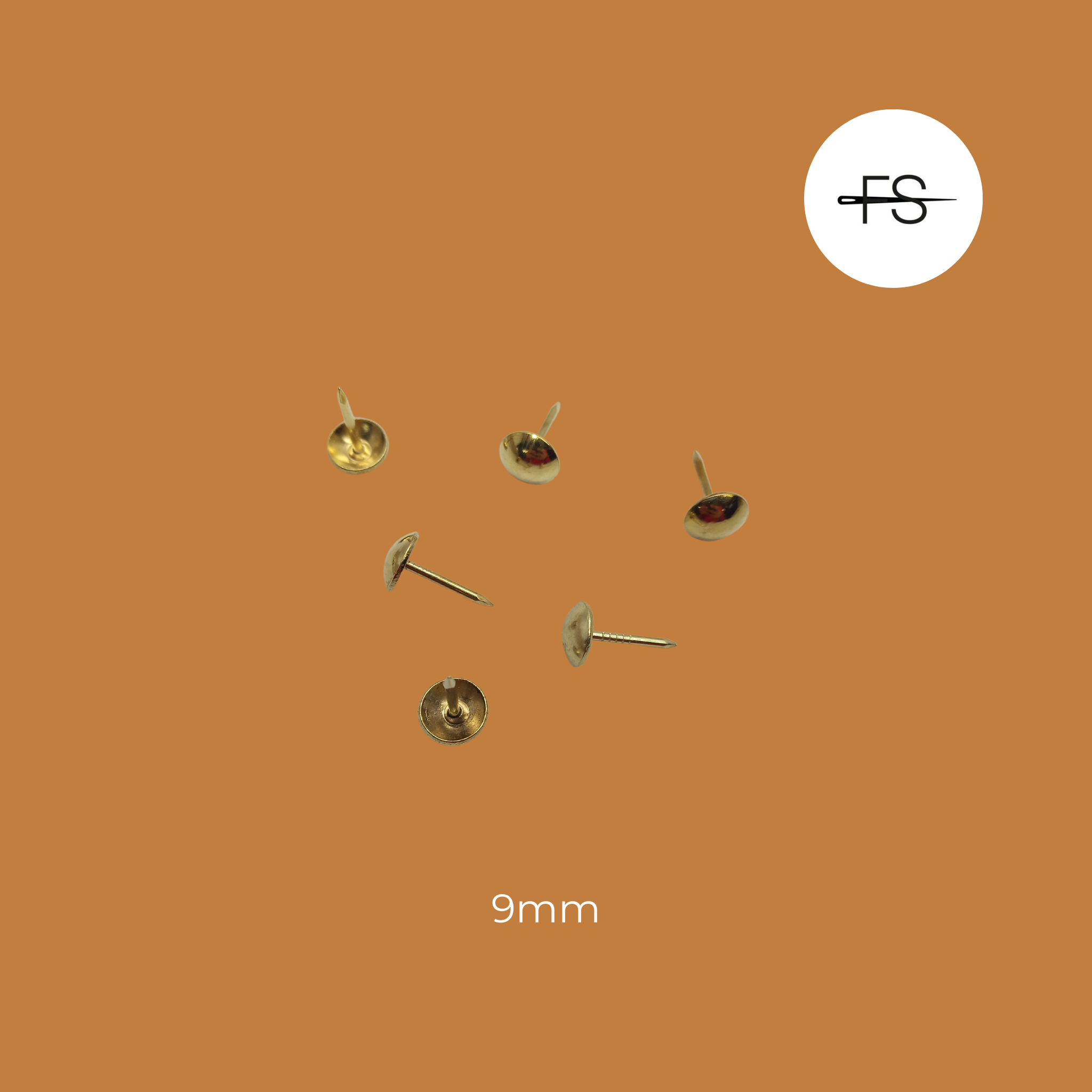 Decor Studs Gold (loose)