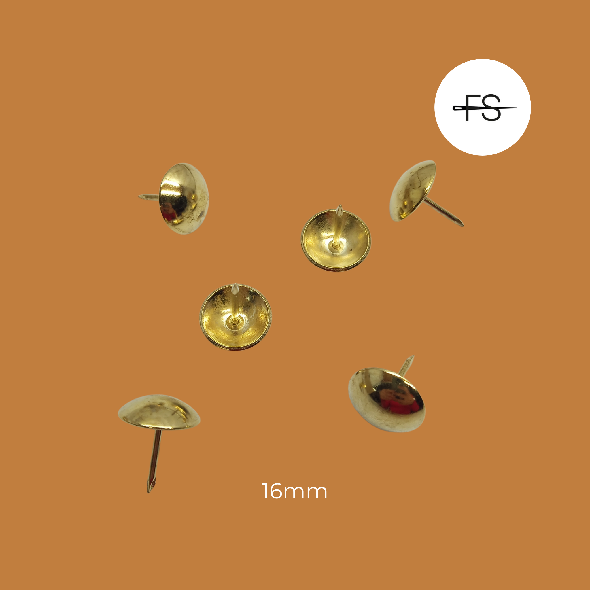 Decor Studs Gold (loose)