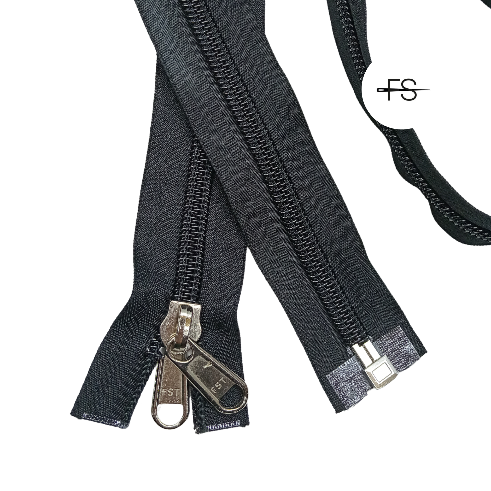 Open end Zip 1 meter