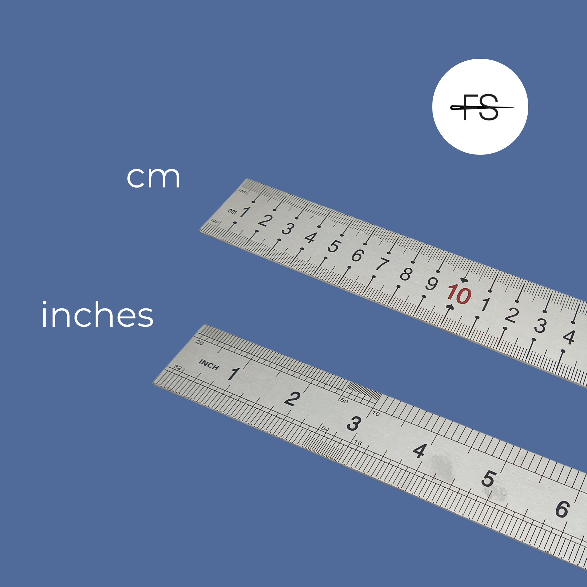 1 Meter Metal ruler
