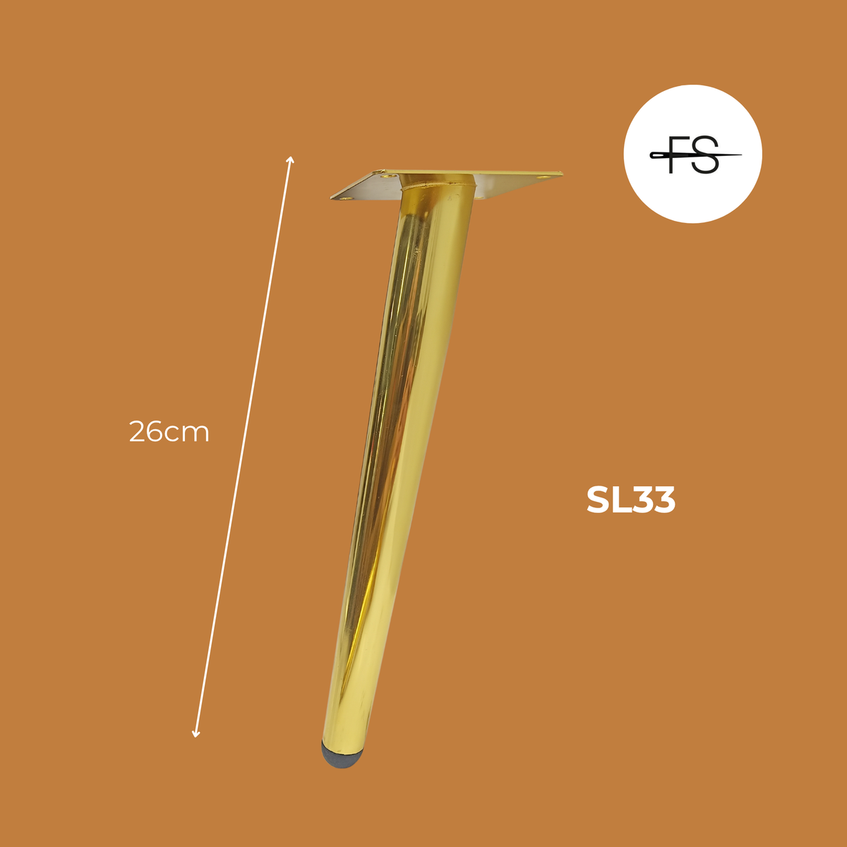 Golden Metal legs