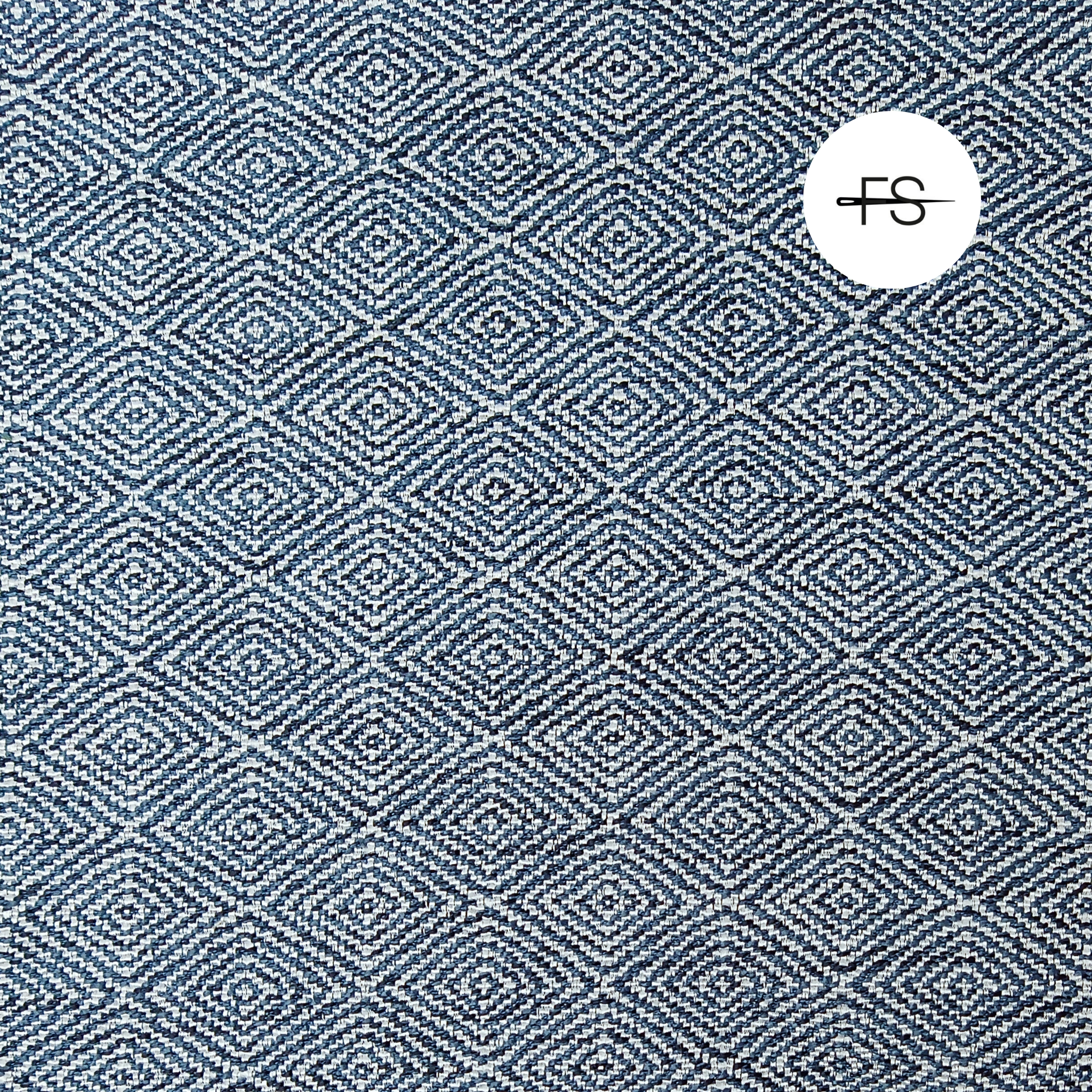 Upholstery fabric: Dempsey Navy blue