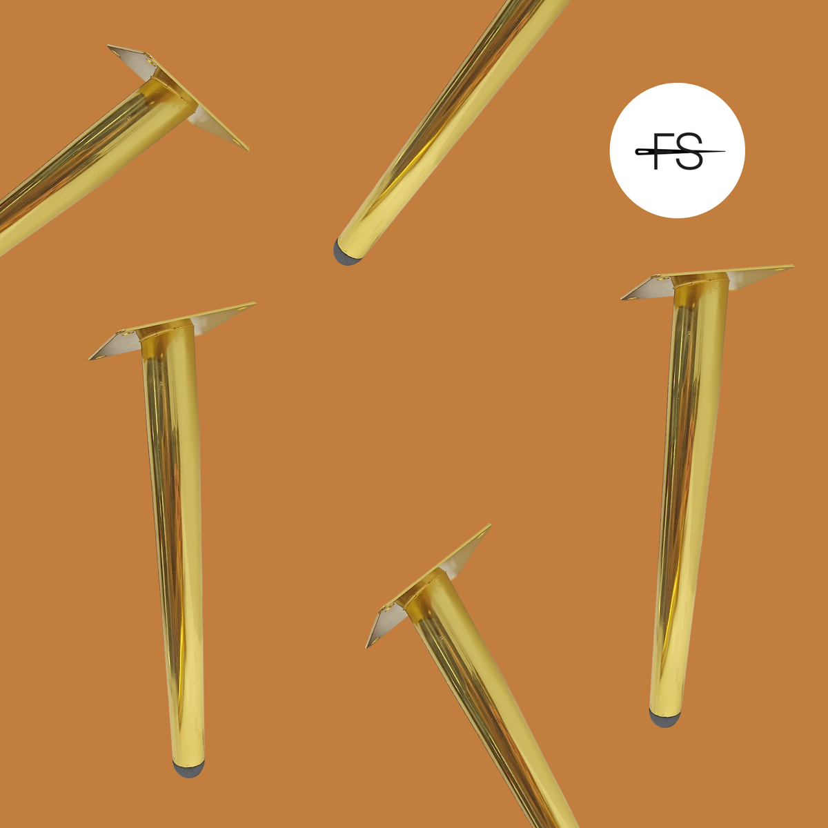 Golden Metal legs