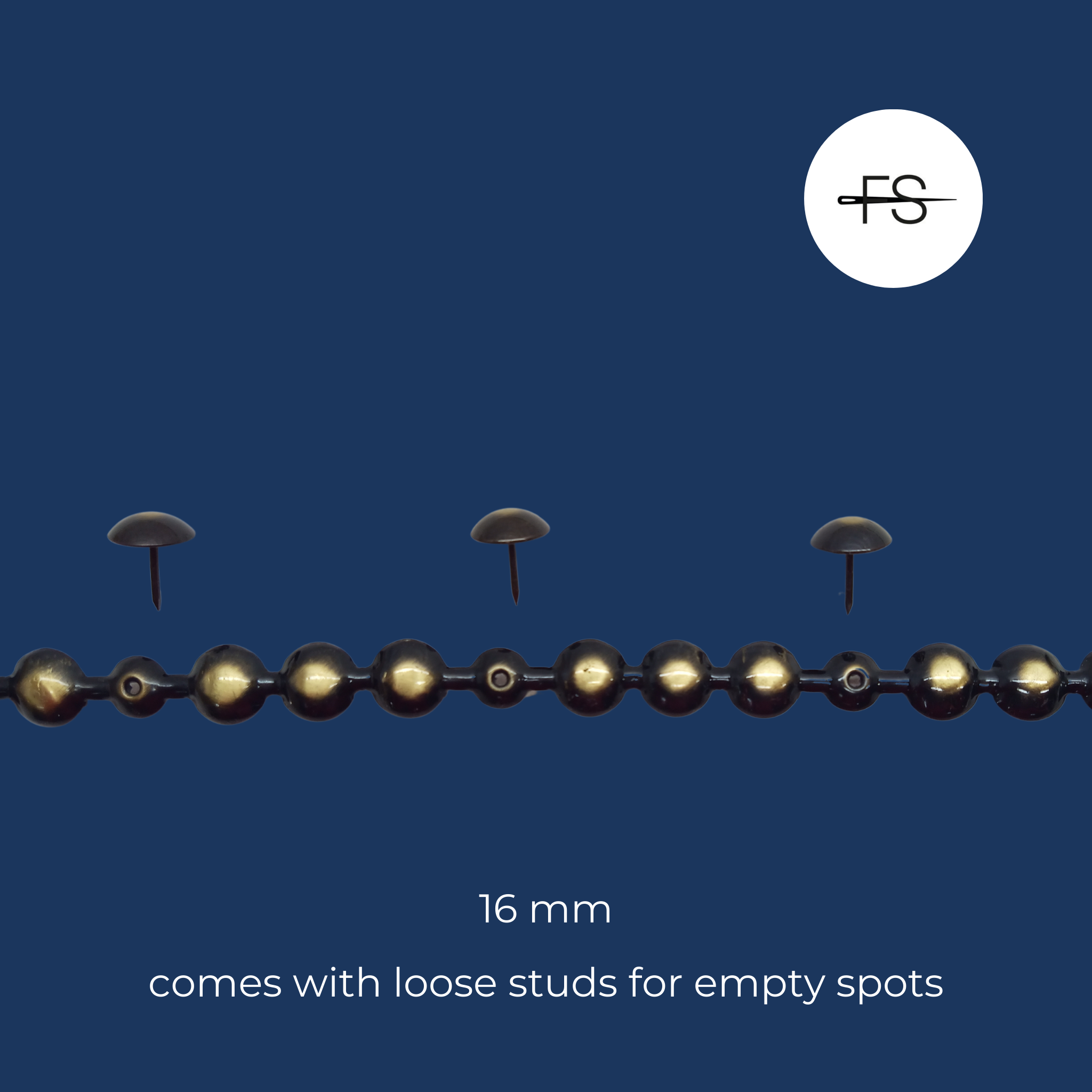 Decor Strips 1 meter Black and Bronze