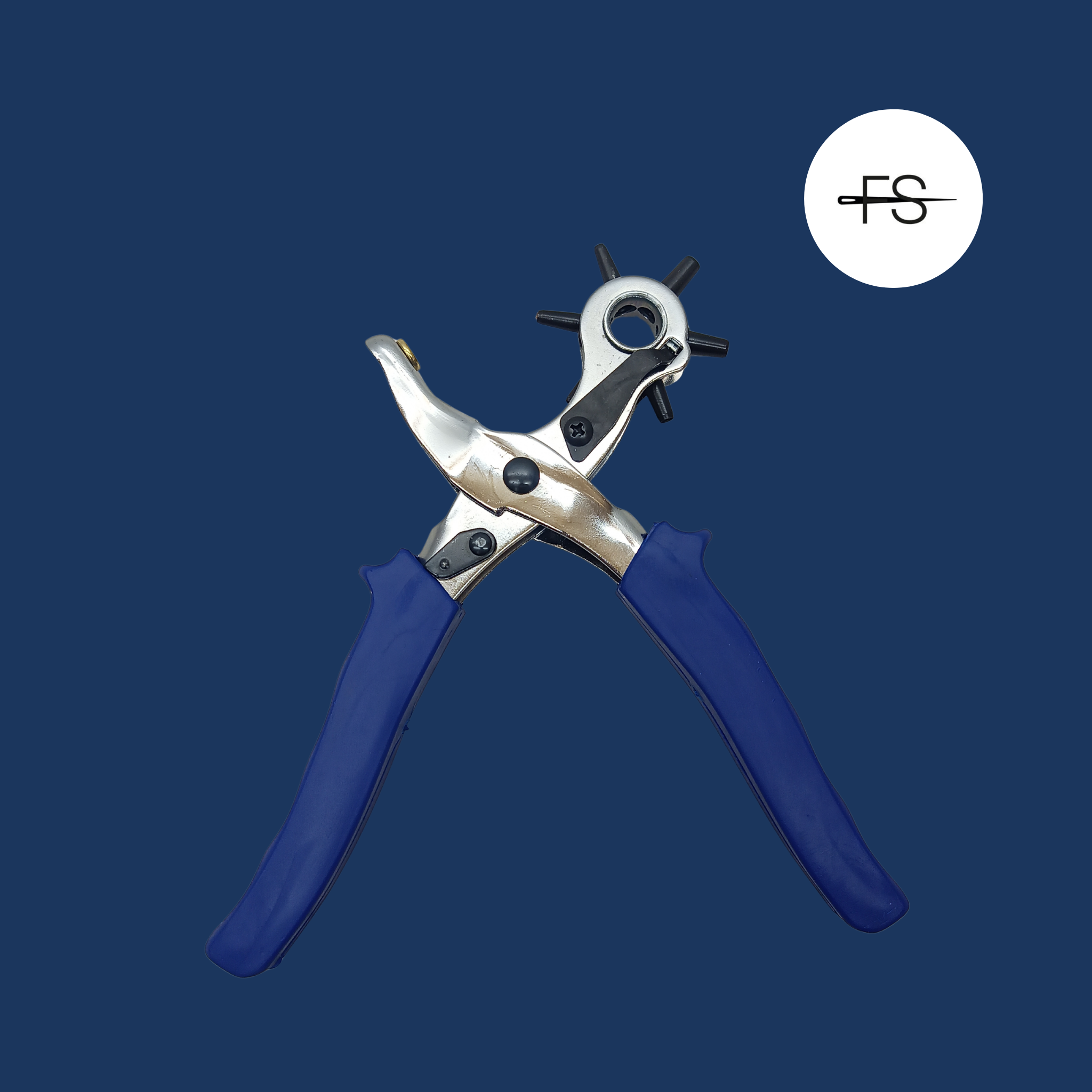 Revolving punch pliers
