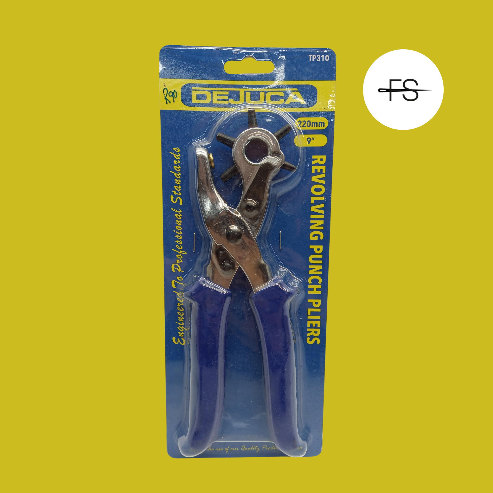 Revolving punch pliers