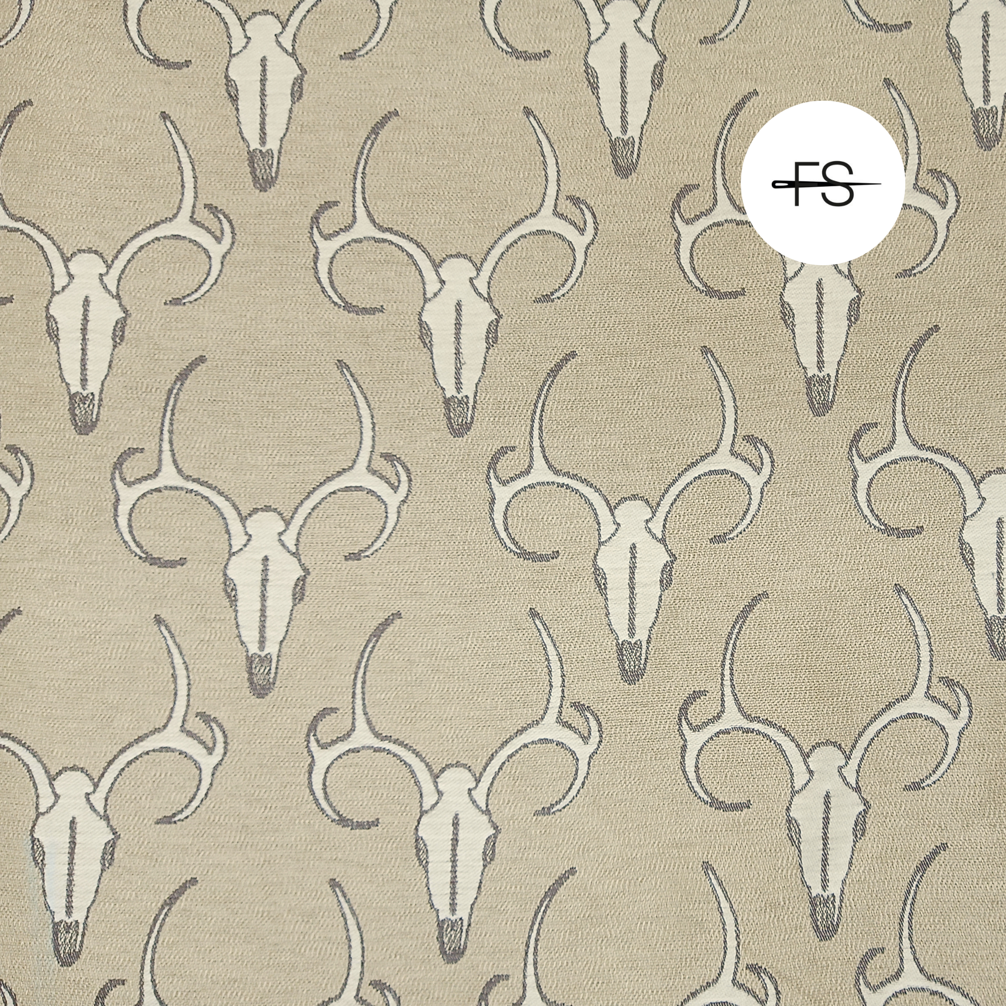 Upholstery fabric : Safari Buck head