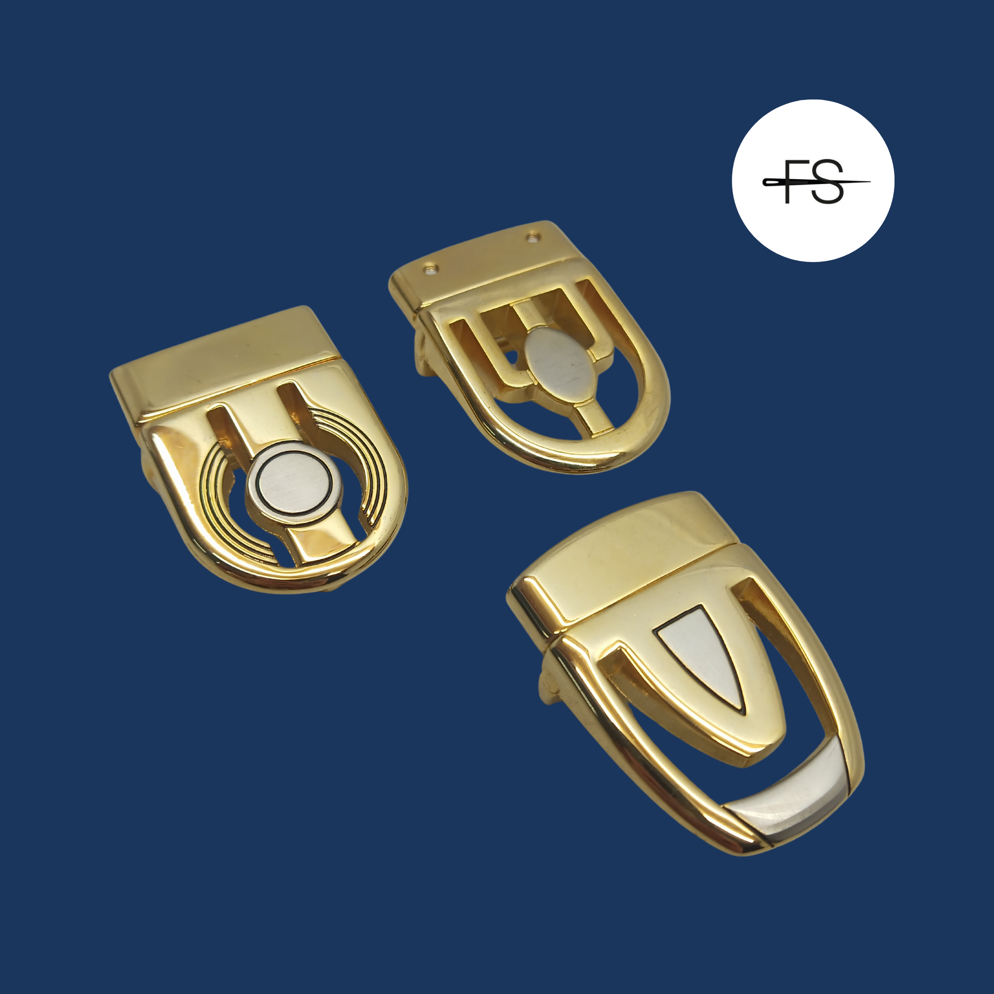 Golden Belt Buckles