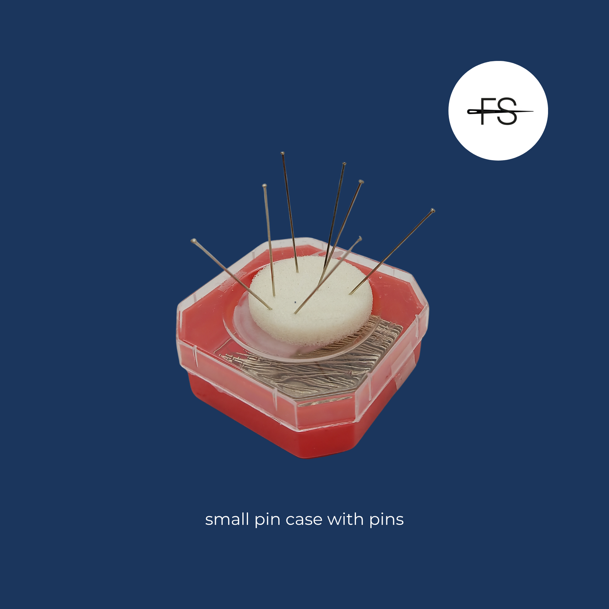 Mini pin needle case