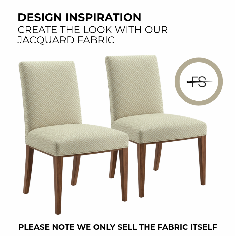 Upholstery fabric: Diamond pattern