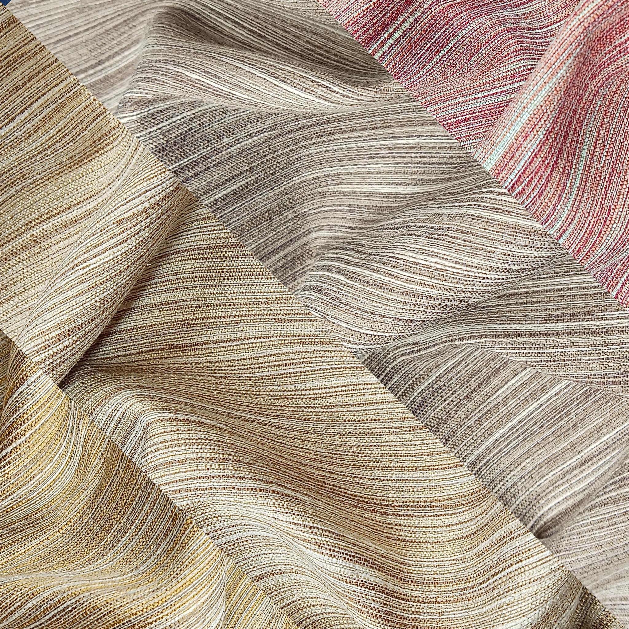 Upholstery fabric : Tandem stripes