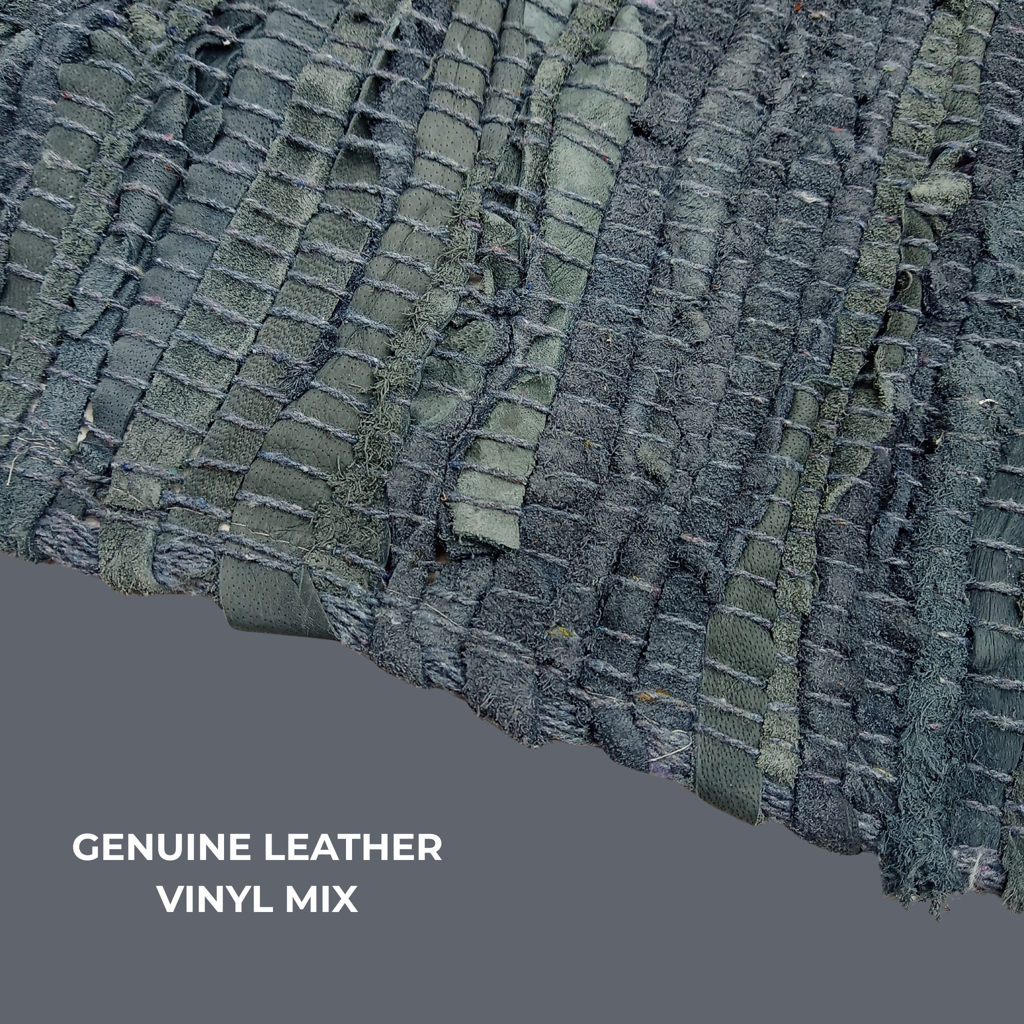 Genuine leather/vinyl mat