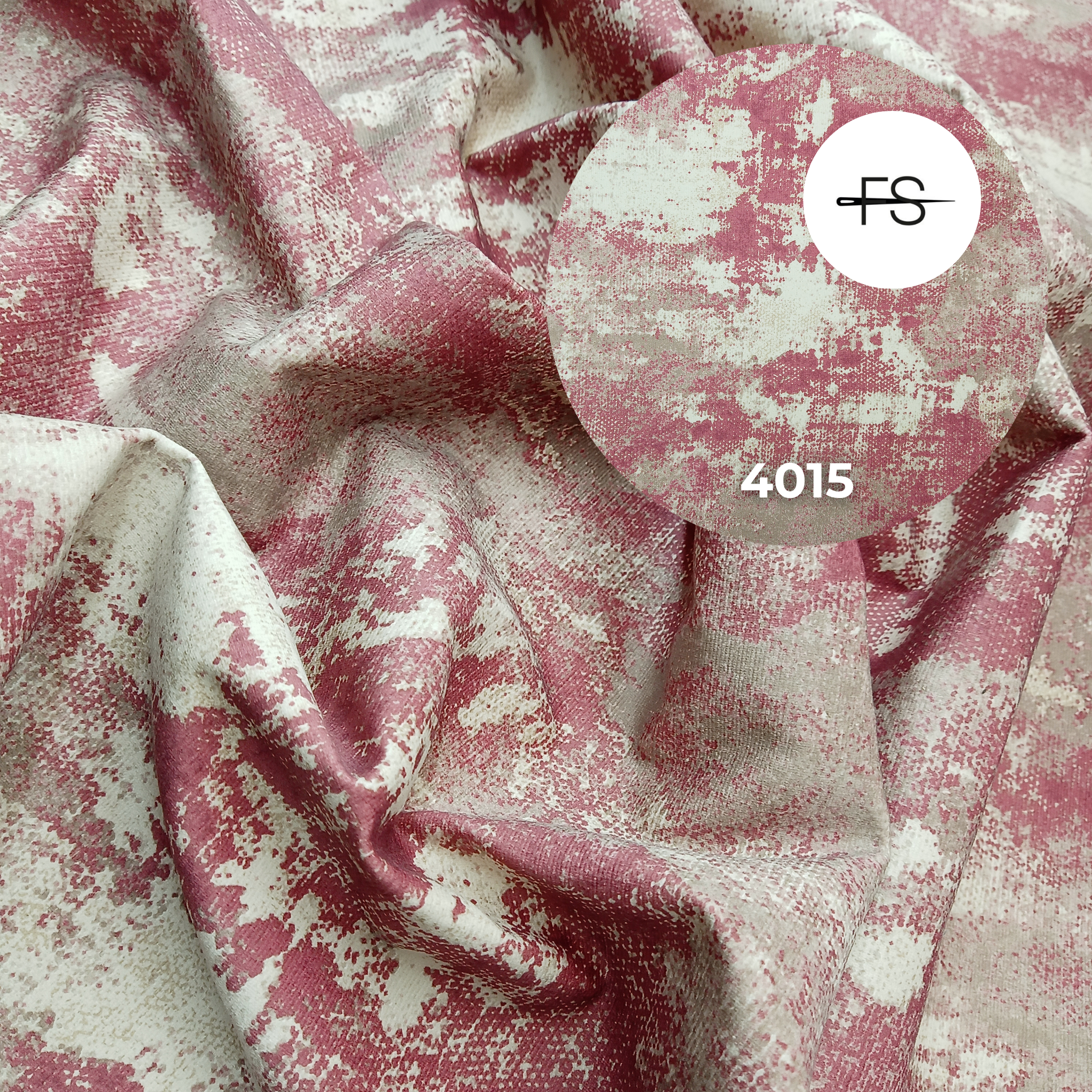 Upholstery fabric: Abstract tie dye