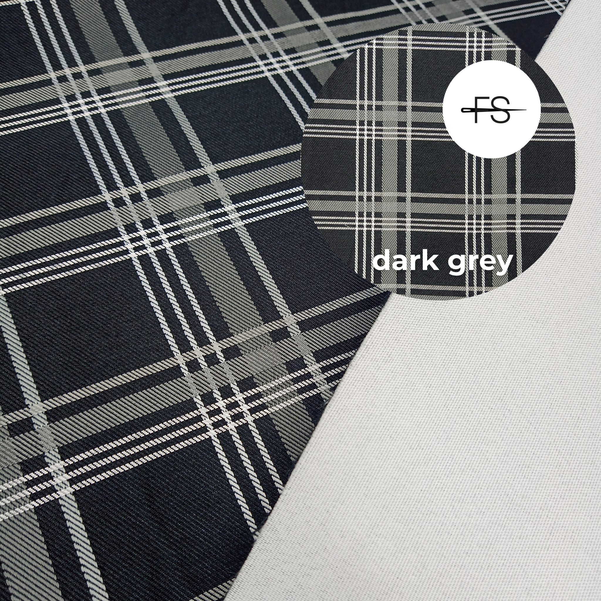 Checkered Motor fabric