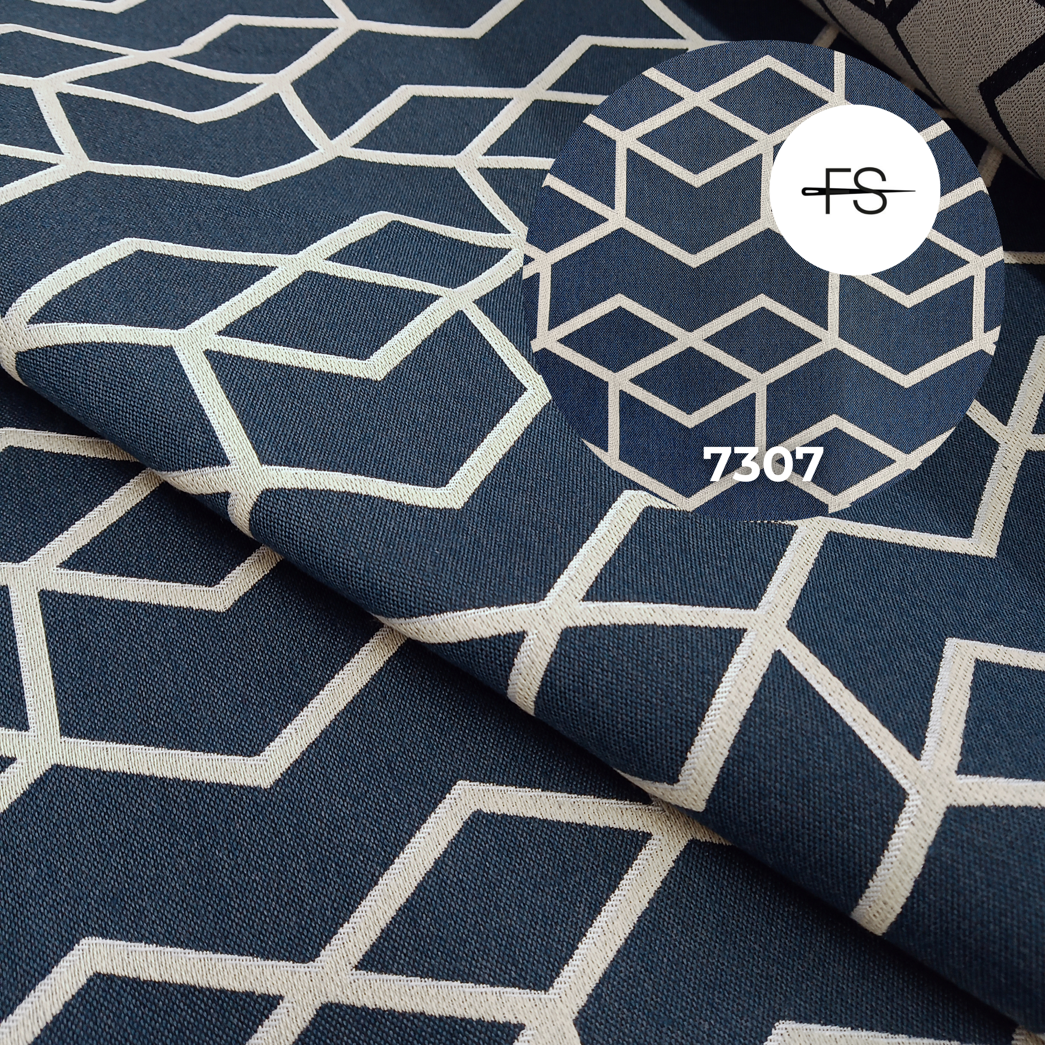 Upholstery fabric: Boxy