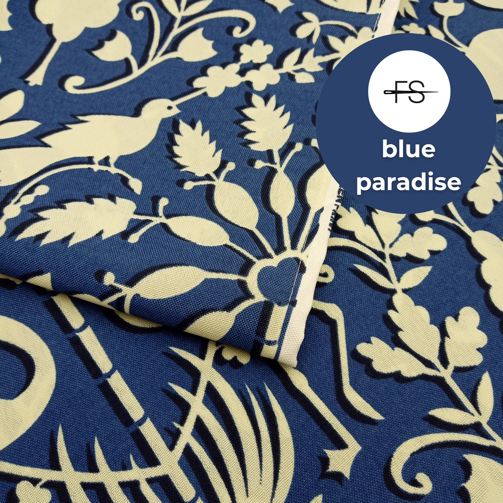 Fabric Table cloth: Blue Paradise
