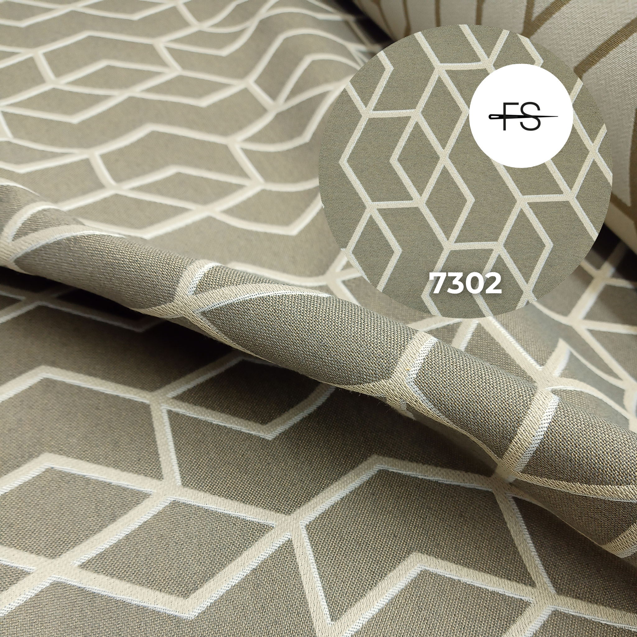 Upholstery fabric: Boxy