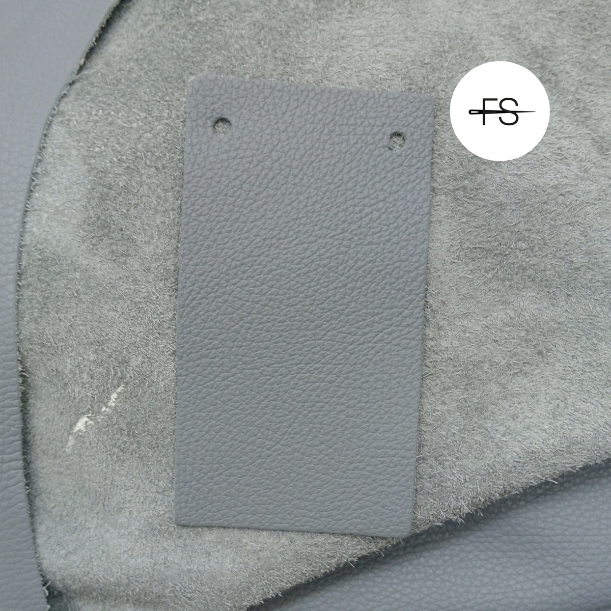 Genuine Leather Grey