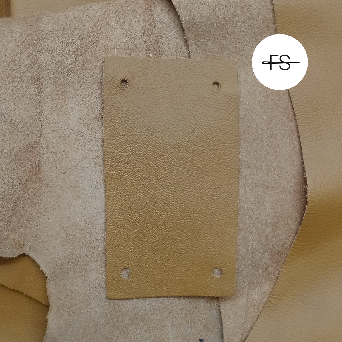 Genuine leather Tan Beige