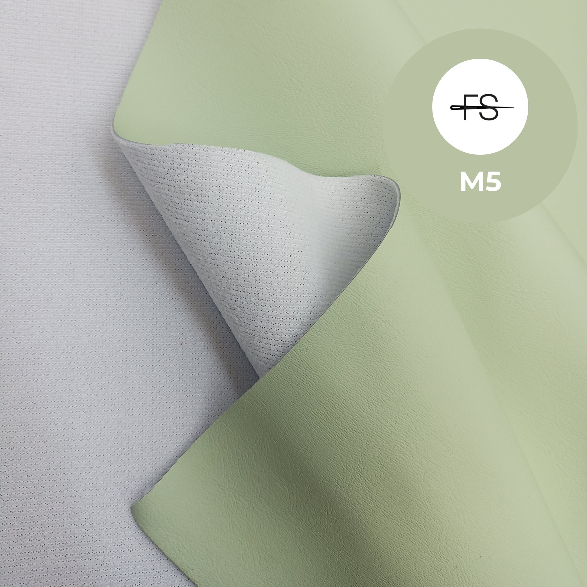 Light green waterproof marine vinyl 