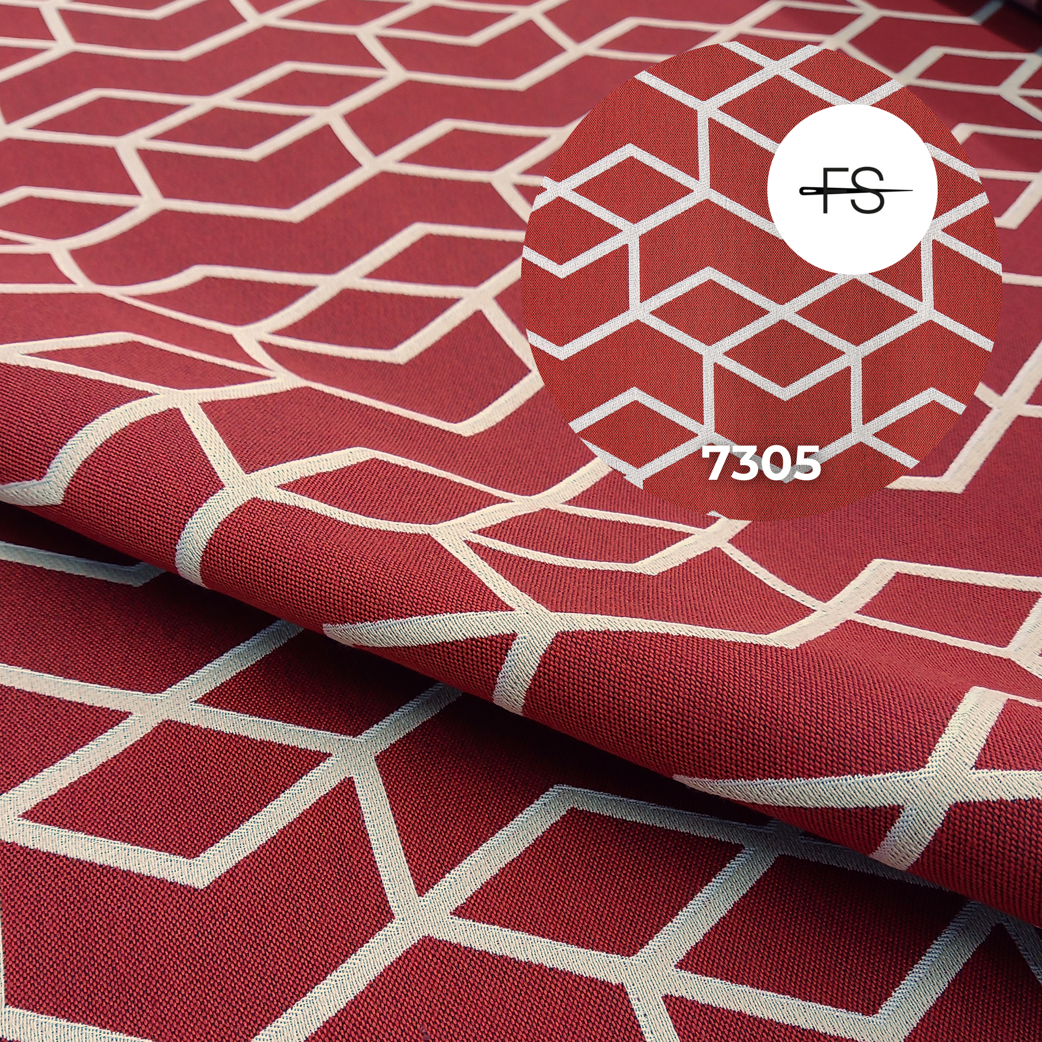 Upholstery fabric: Boxy