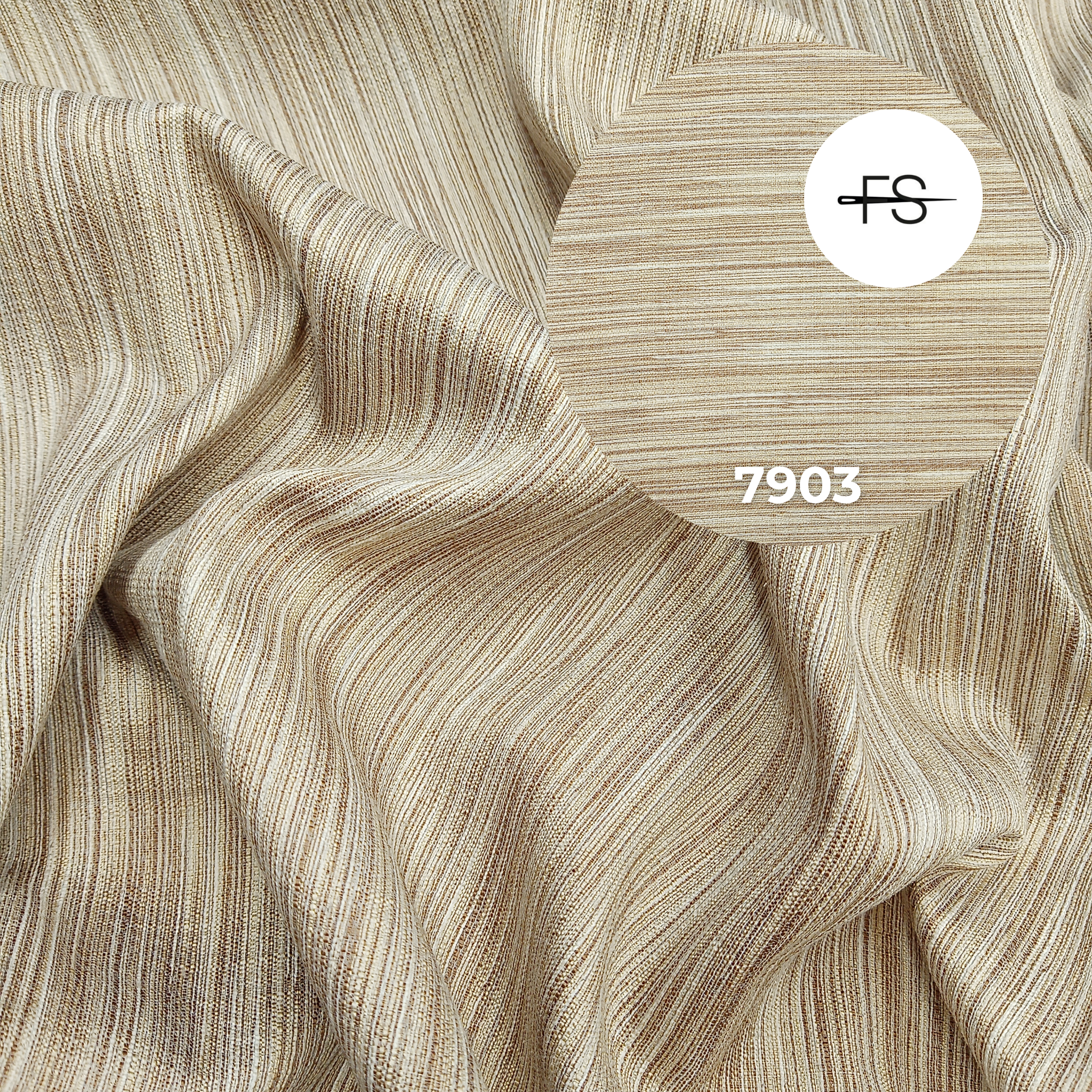 Upholstery fabric : Tandem stripes