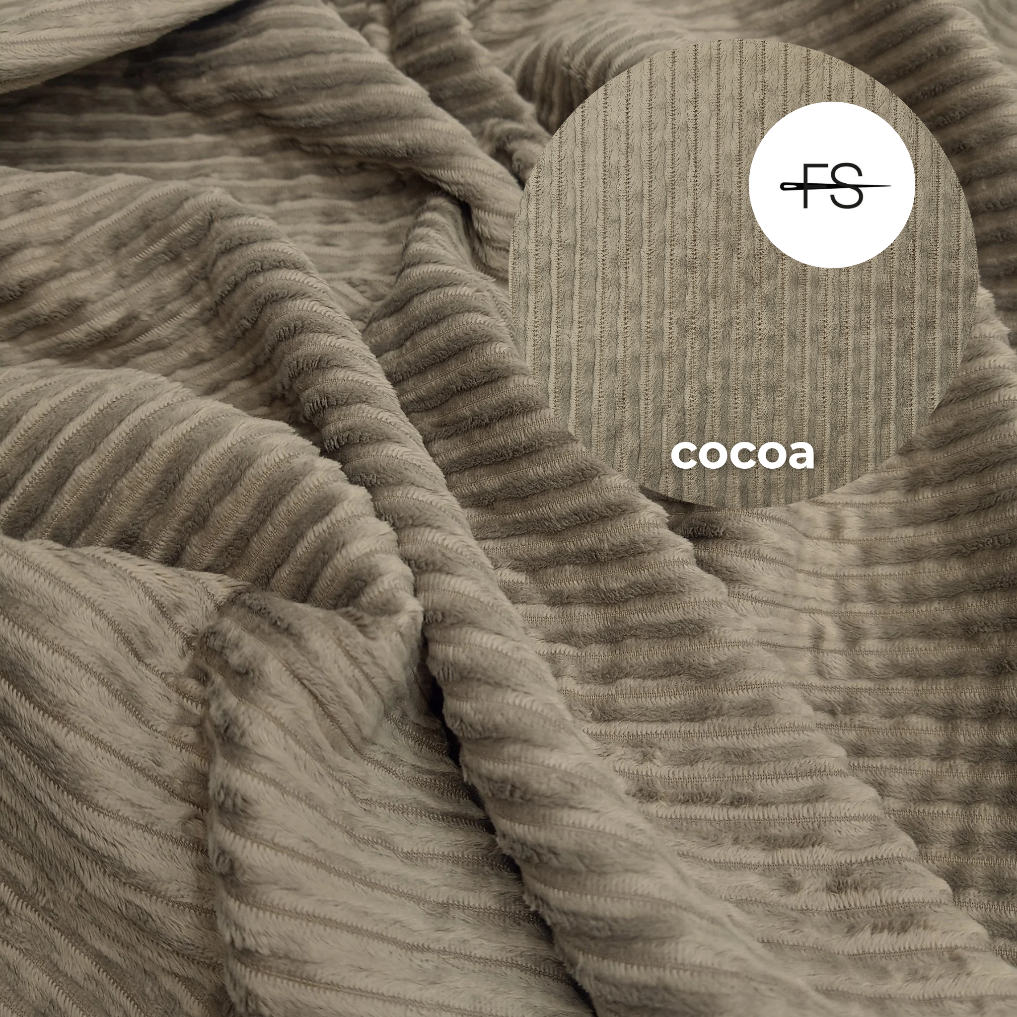 Upholstery fabric: Corduroy