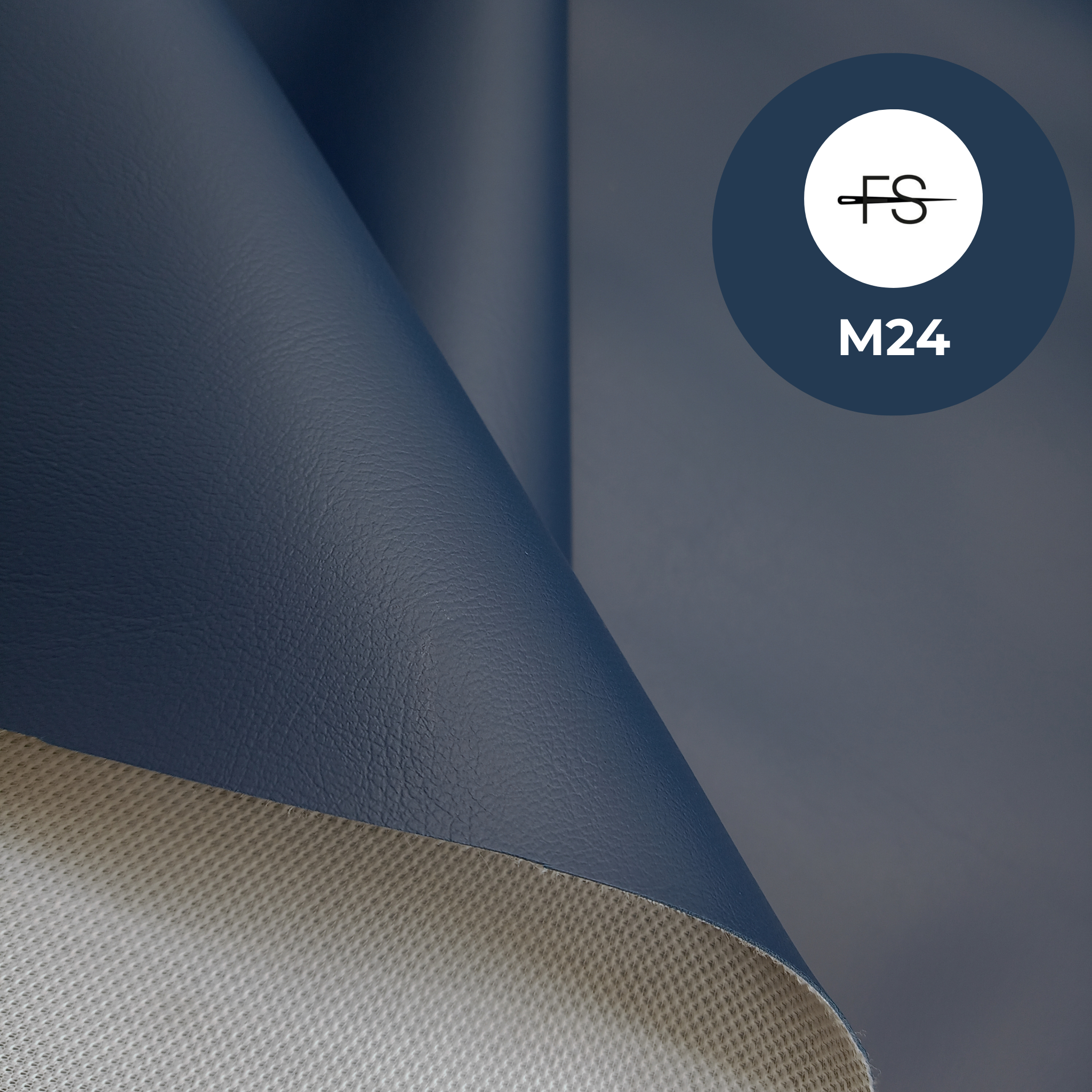 Navy blue waterproof marine vinyl 