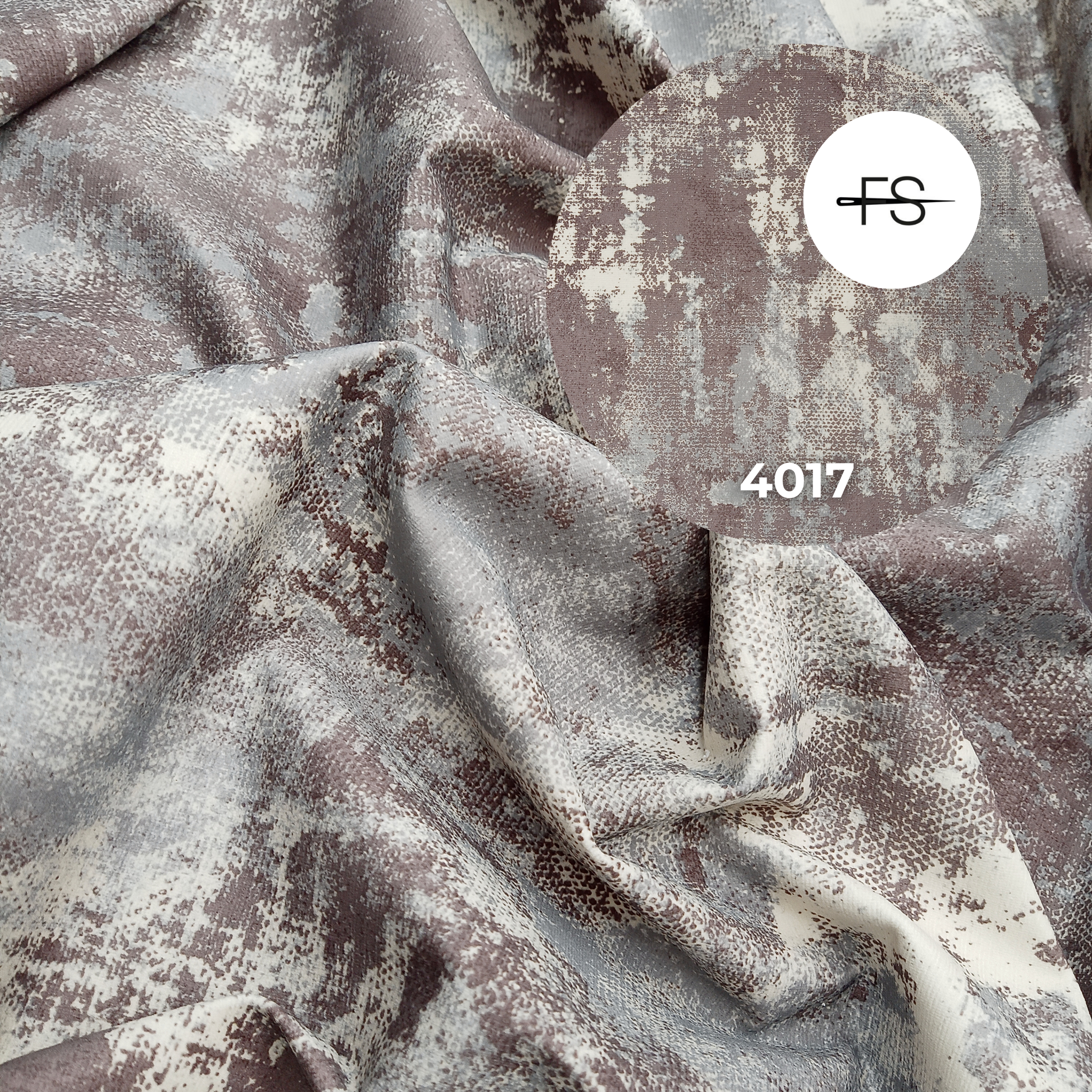 Upholstery fabric: Abstract tie dye