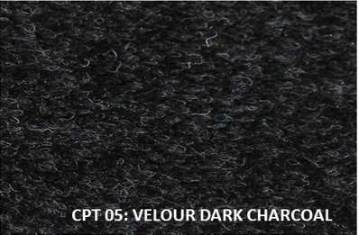 Carpet CPT 05 Velour Dark Charcoal